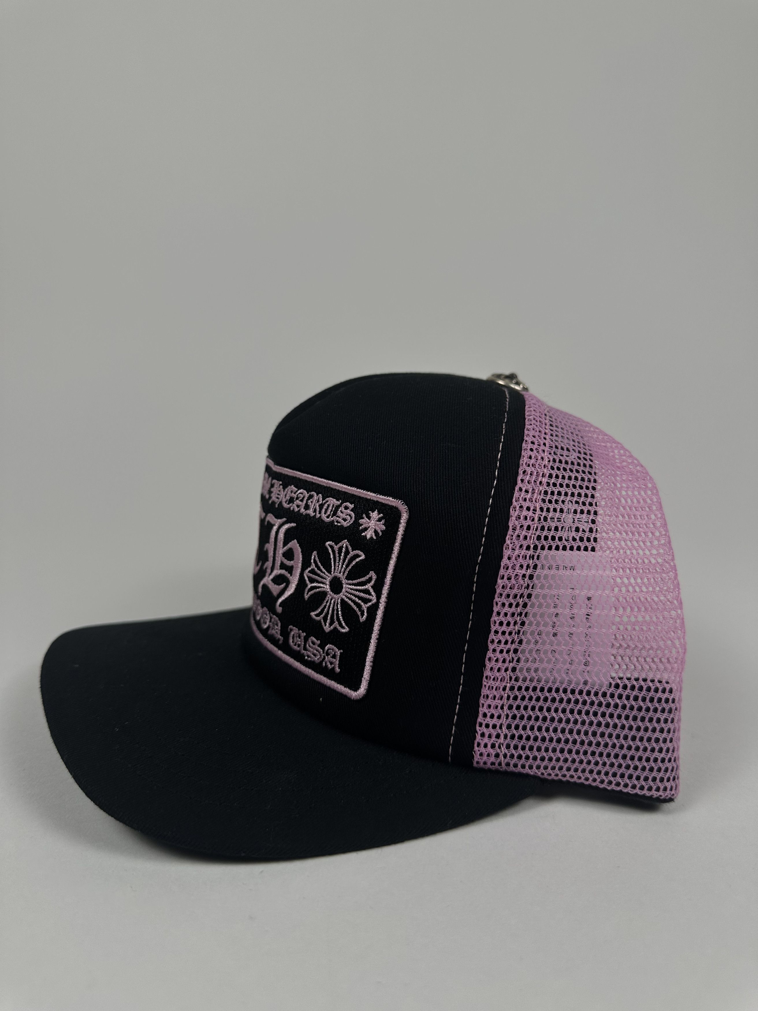 Chrome Hearts Black & Pink CH Trucker Size ONE SIZE - 2 Thumbnail