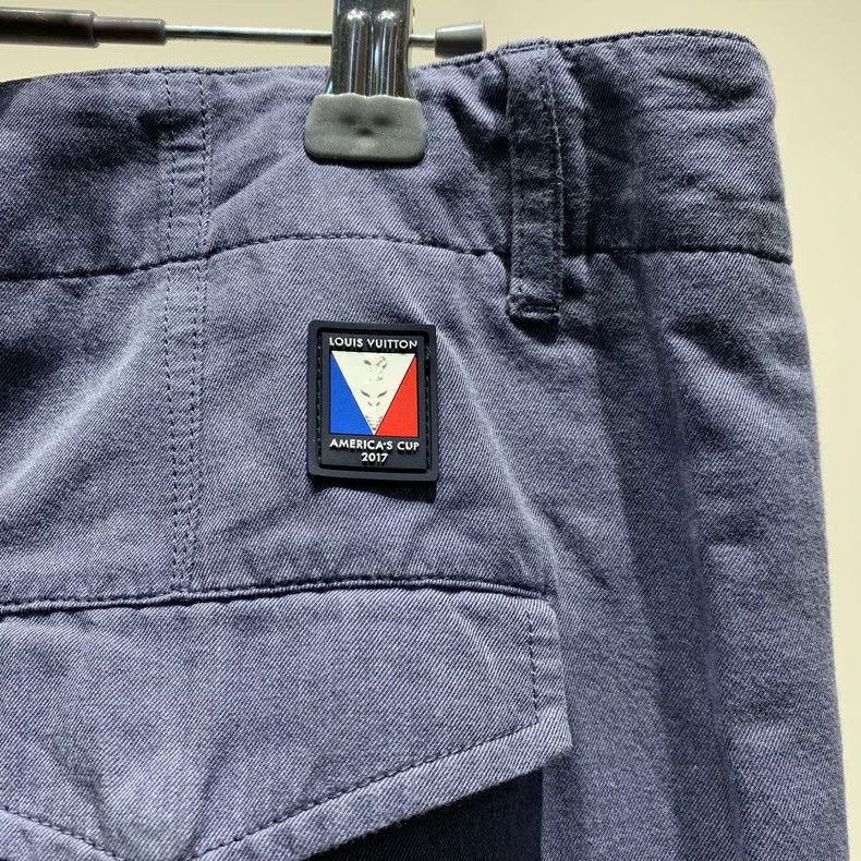 Louis Vuitton Louis Vuitton Dark blue slacks pants Size US 42 / EU 58 - 5 Thumbnail