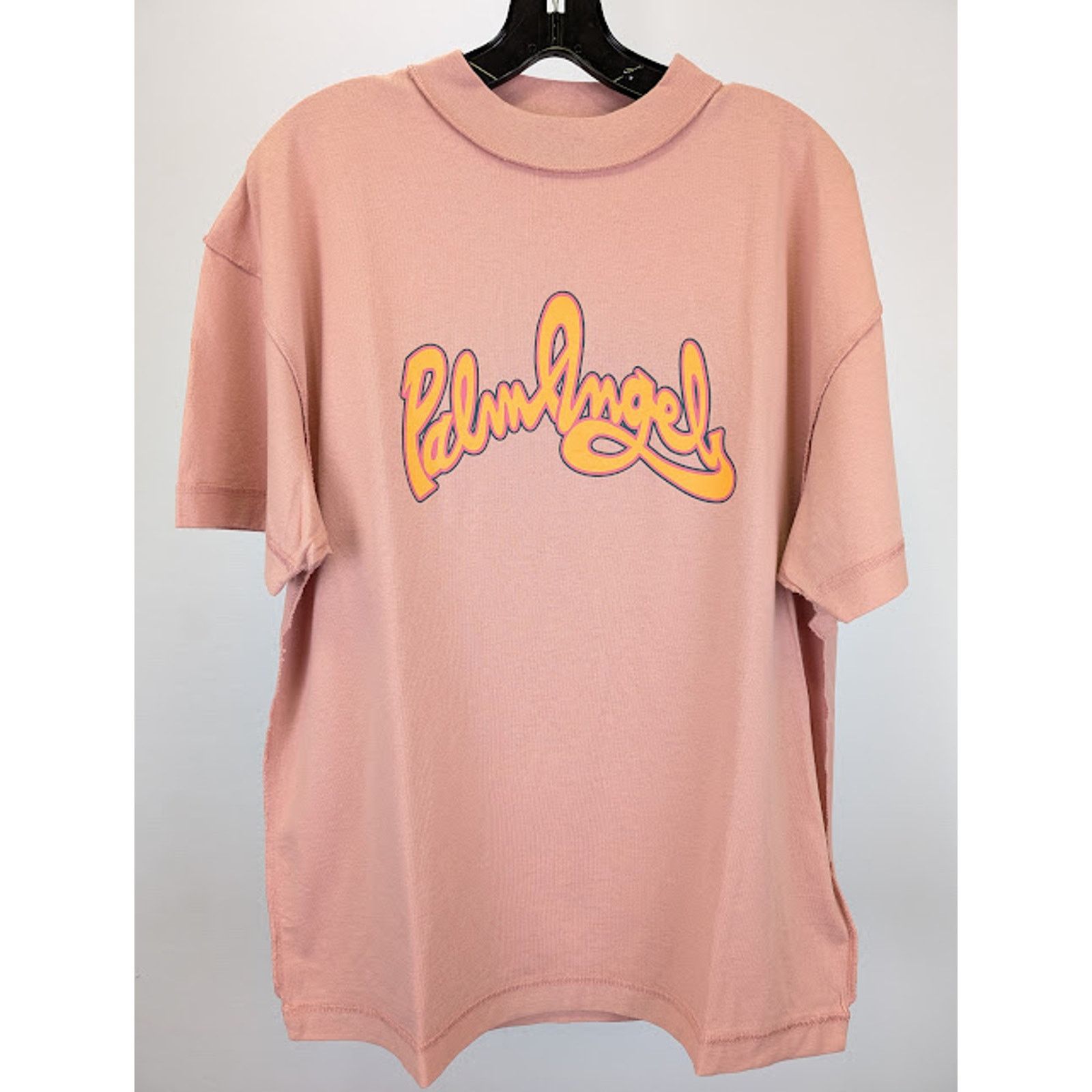 Palm Angels o1rshd1 Seasonal Logo Insideout T-Shirt in Pink / Orange Size US S / EU 44-46 / 1 - 2 Thumbnail