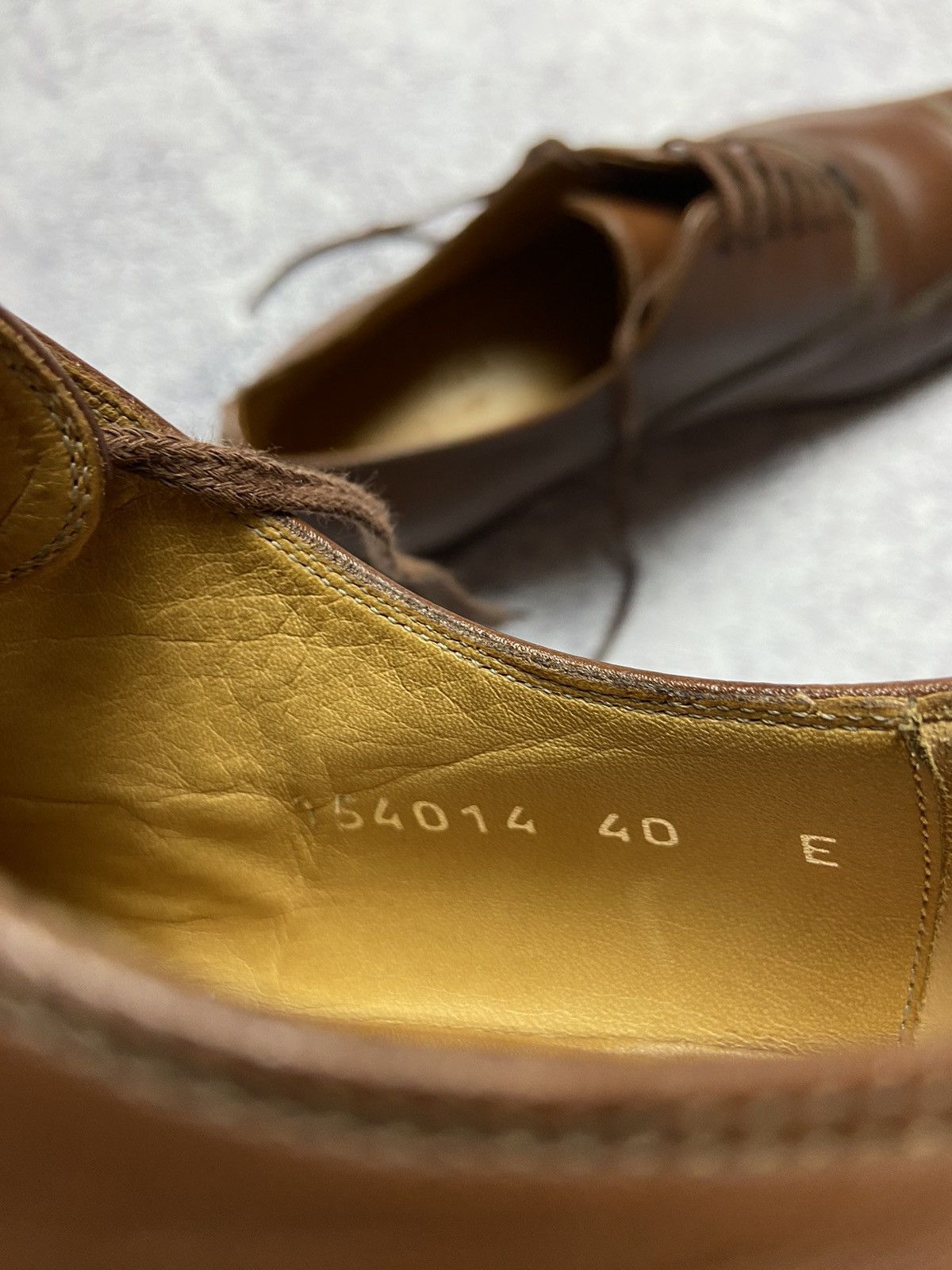 Designer × Gucci Rare Gucci Leather Shoes Italian Formal Sneakers Luxury Size US 7 / EU 40 - 14 Thumbnail