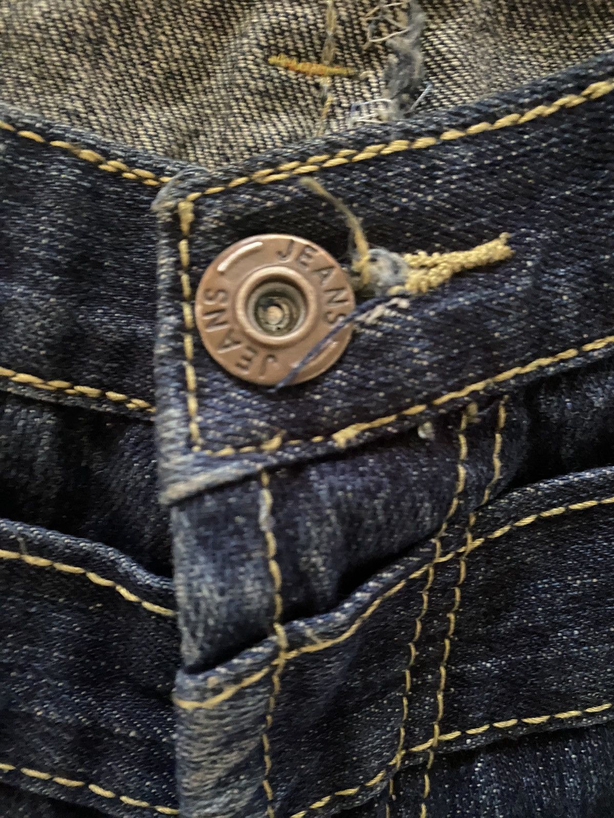 Japanese Brand Vintage Japanese Brand Double Waist Punk Design Style Size US 30 / EU 46 - 6 Thumbnail