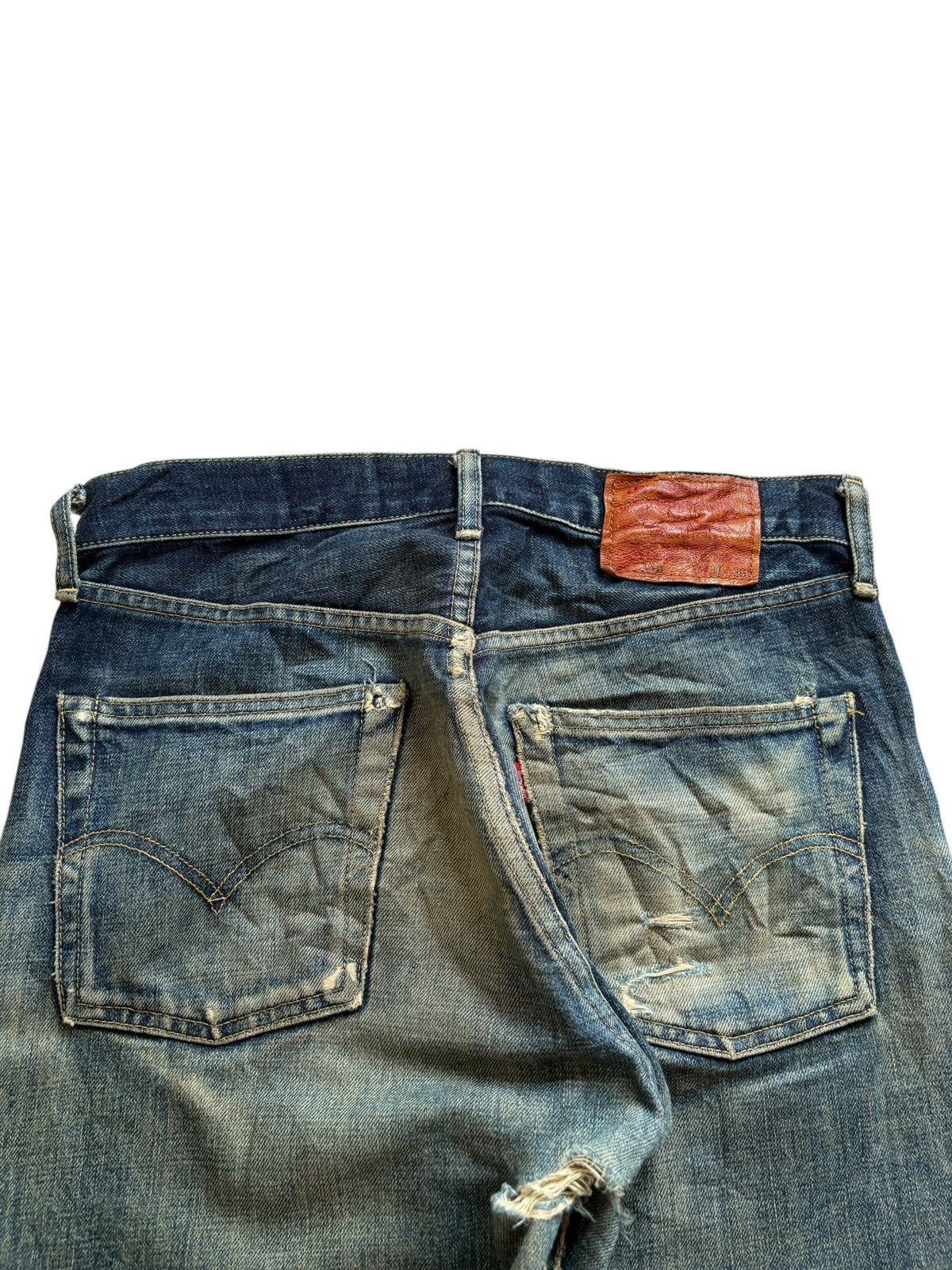 Levi's Vintage 80s Levis 503 BXX Big E Distressed Baggy Jean Size US 31 - 9 Thumbnail