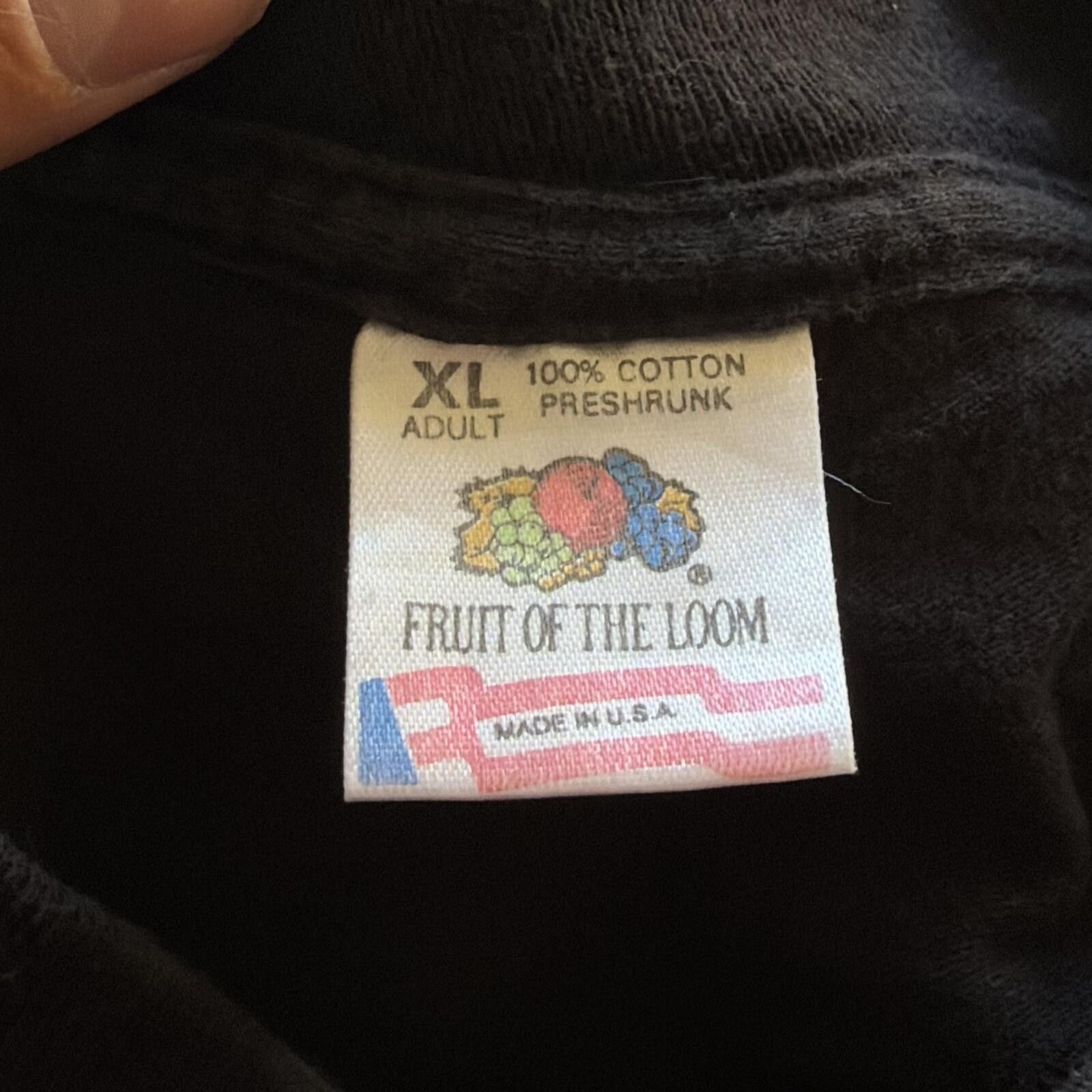 Fruit Of The Loom Vintage 90s Buffalo Great Plains Sauce and Dough Shirt XL Size US XL / EU 56 / 4 - 4 Thumbnail
