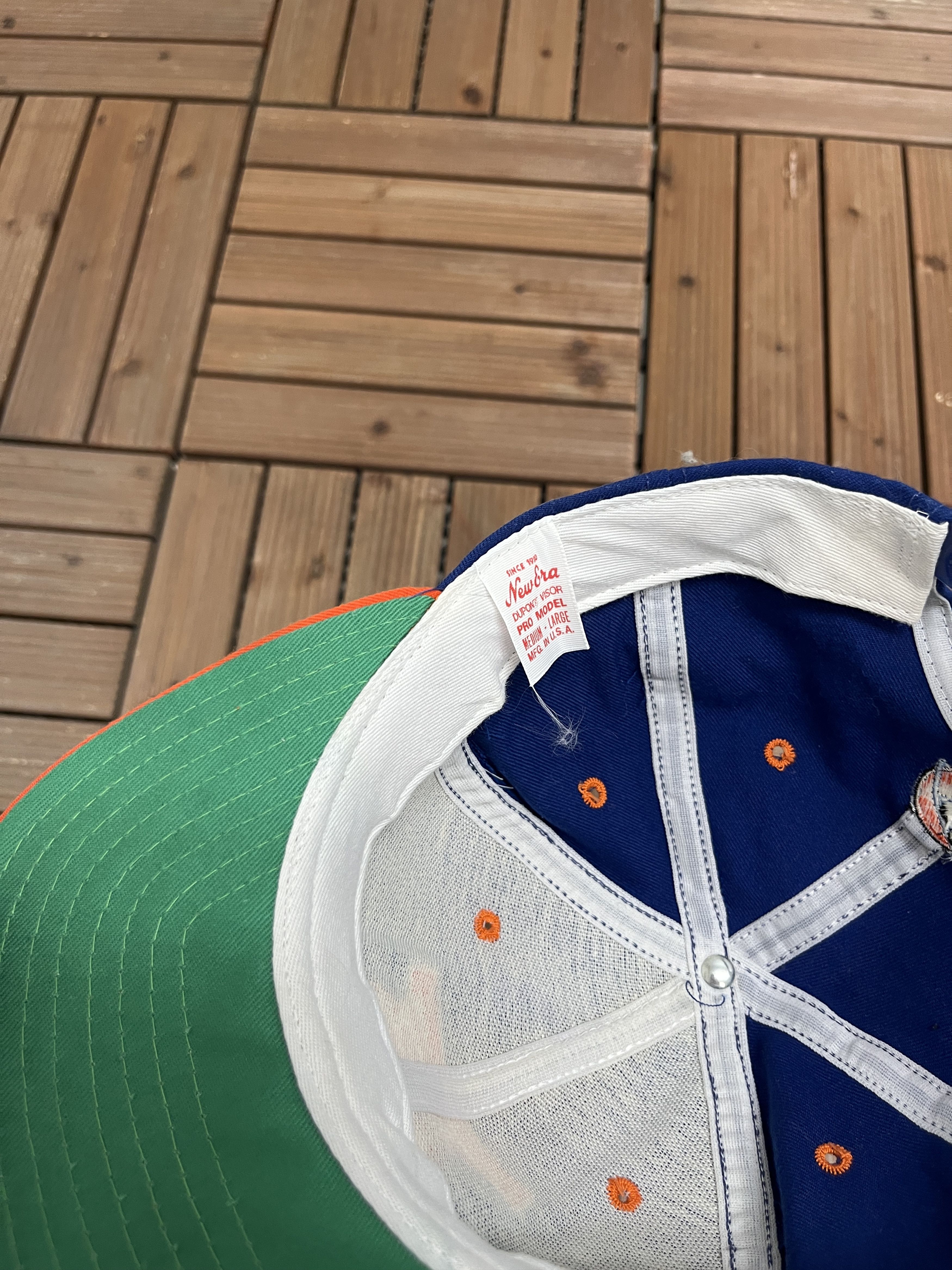 New Era × Vintage Tampa Bay Rays Durham Bulls Vintage Blue Snap Back Hat Size ONE SIZE - 6 Thumbnail