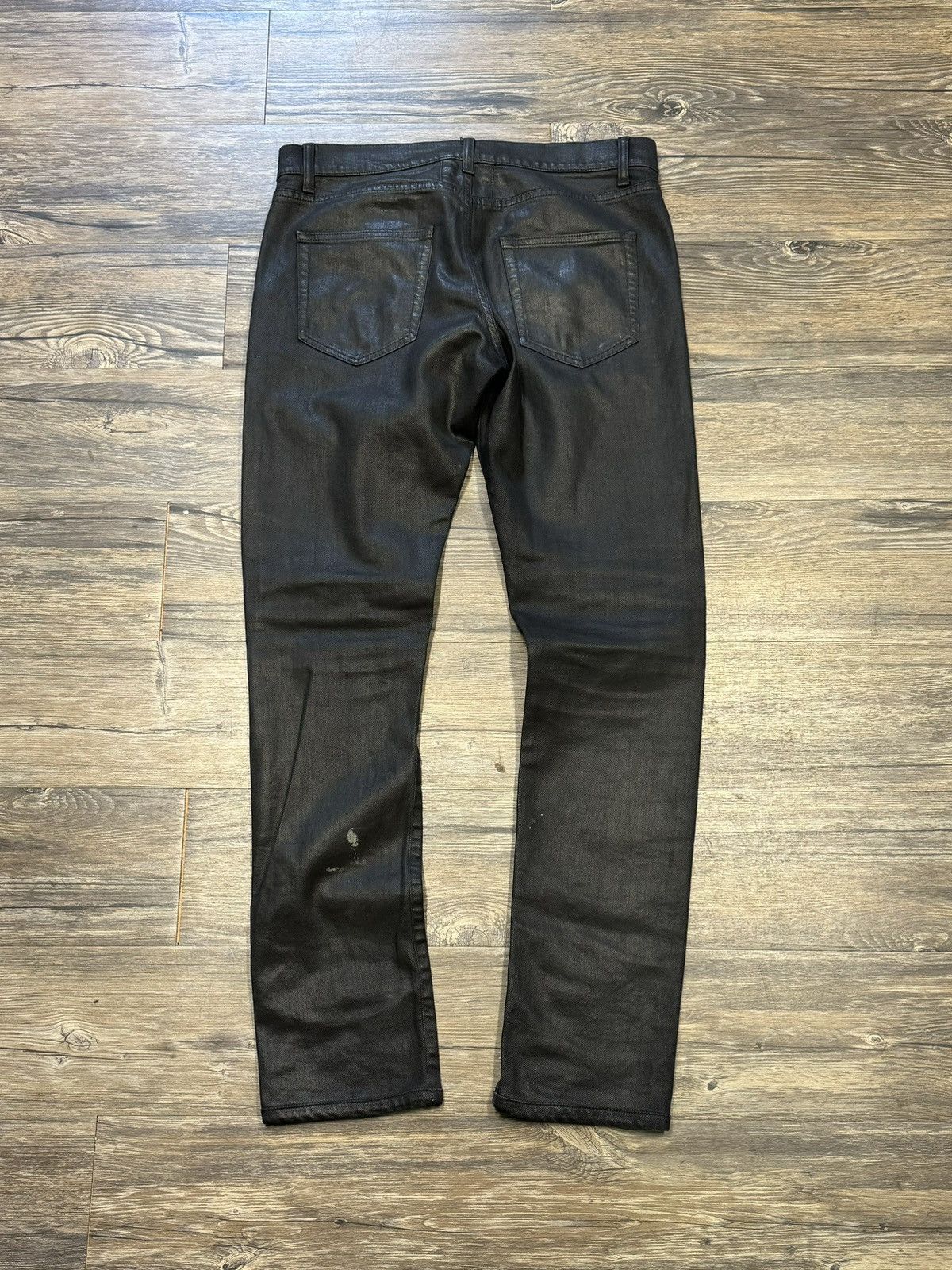 Saint Laurent Paris Saint Laurent Paris Waxed Denim Size US 30 / EU 46 - 5 Thumbnail