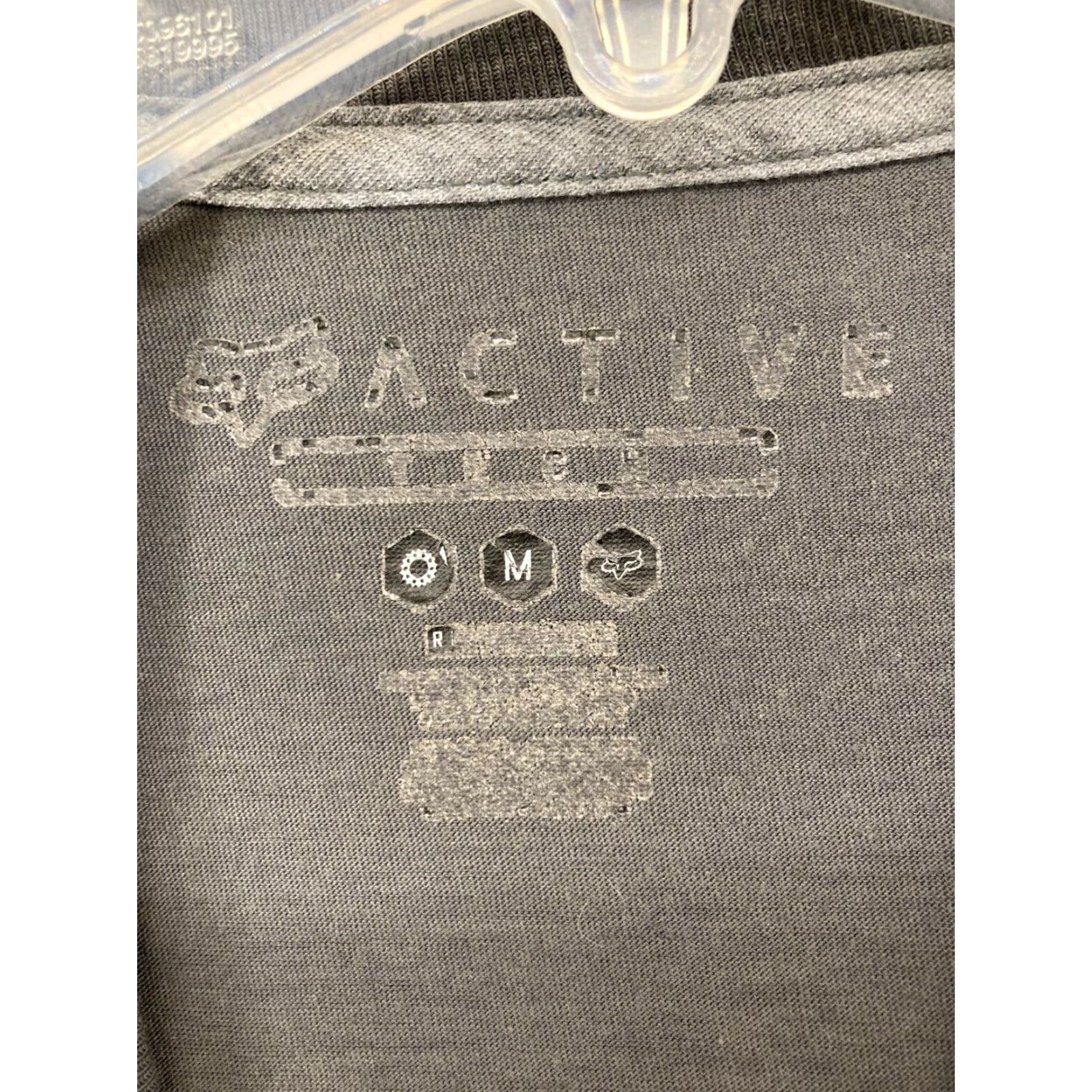 Logo 7 VINTAGE Fox Tech Mens TShirt Medium Gray Active Racing Logo Size US M / EU 48-50 / 2 - 6 Thumbnail