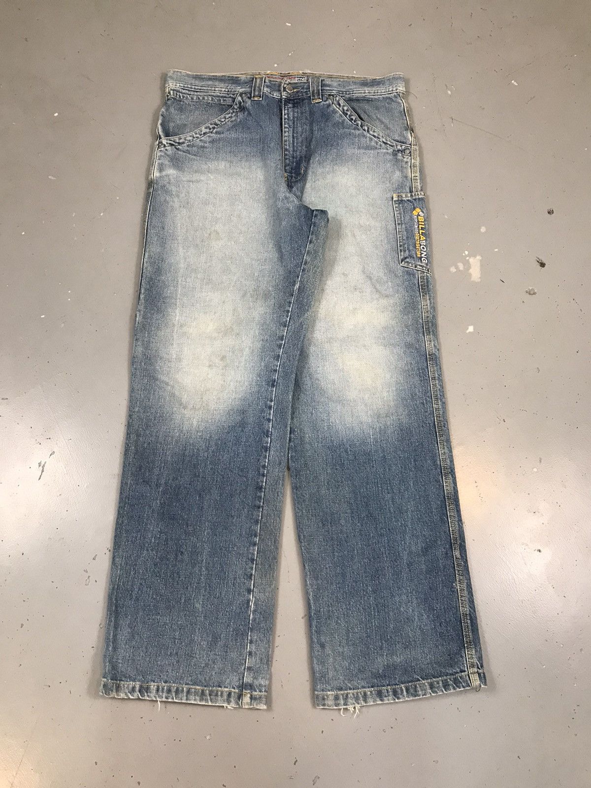 Billabong × Vintage Vintage billabong big pocket baggy fit denim Size US 36 / EU 52 - 1 Thumbnail