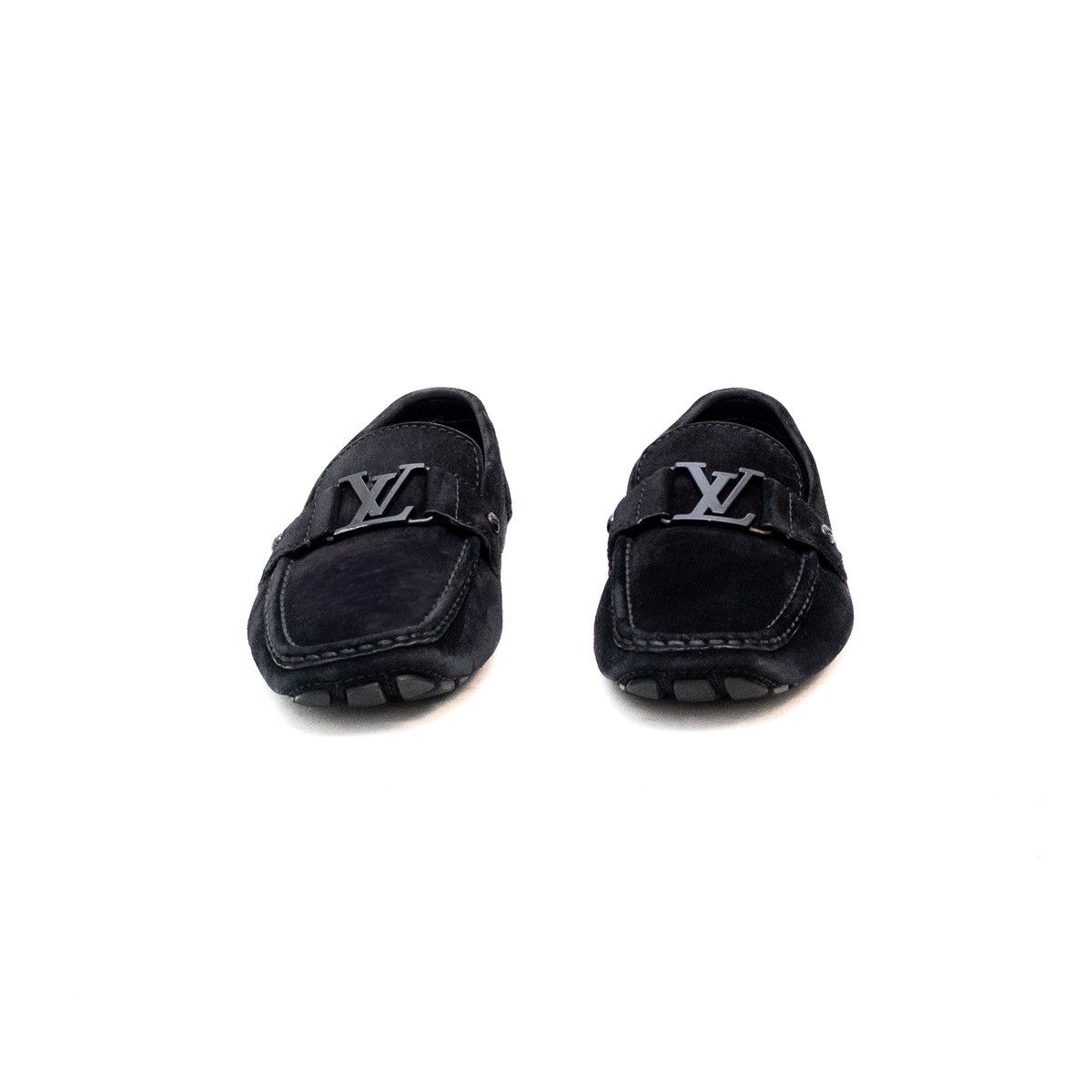 Louis Vuitton Louis Vuitton Monte Carlo Calf Leather Moccasins Blackus11.5 Size US 11.5 / EU 44-45 - 4 Thumbnail