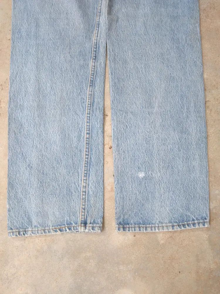 Levi's × Vintage Vintage Levis 501 Made In USA Distressed Jeans 33x30 Size US 33 - 3 Thumbnail