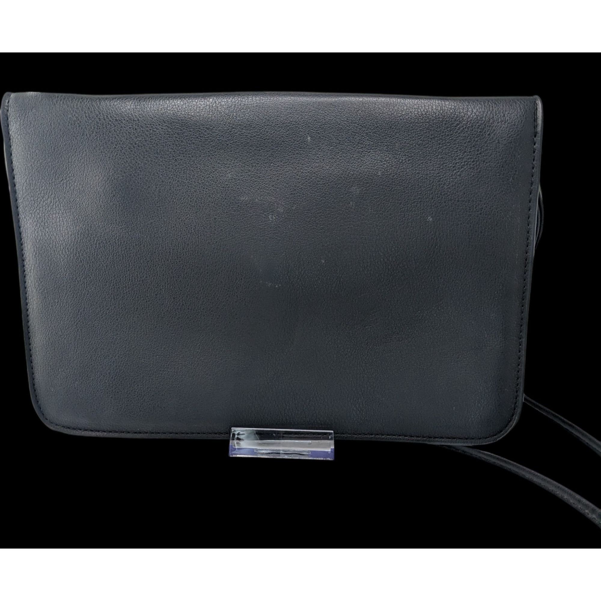 Other Black Leather Bohemian Crossbody Bag With Handwoven Details Size ONE SIZE - 2 Thumbnail