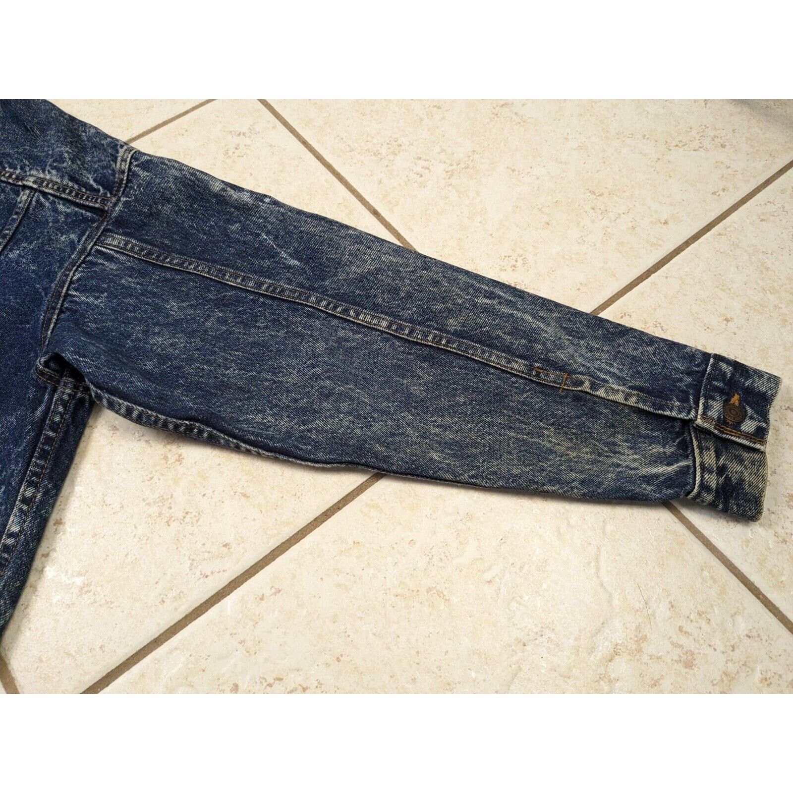 Levi's Vtg Levis Acid Wash Denim Jean Jacket Size Medium USA Size US M / EU 48-50 / 2 - 16 Thumbnail