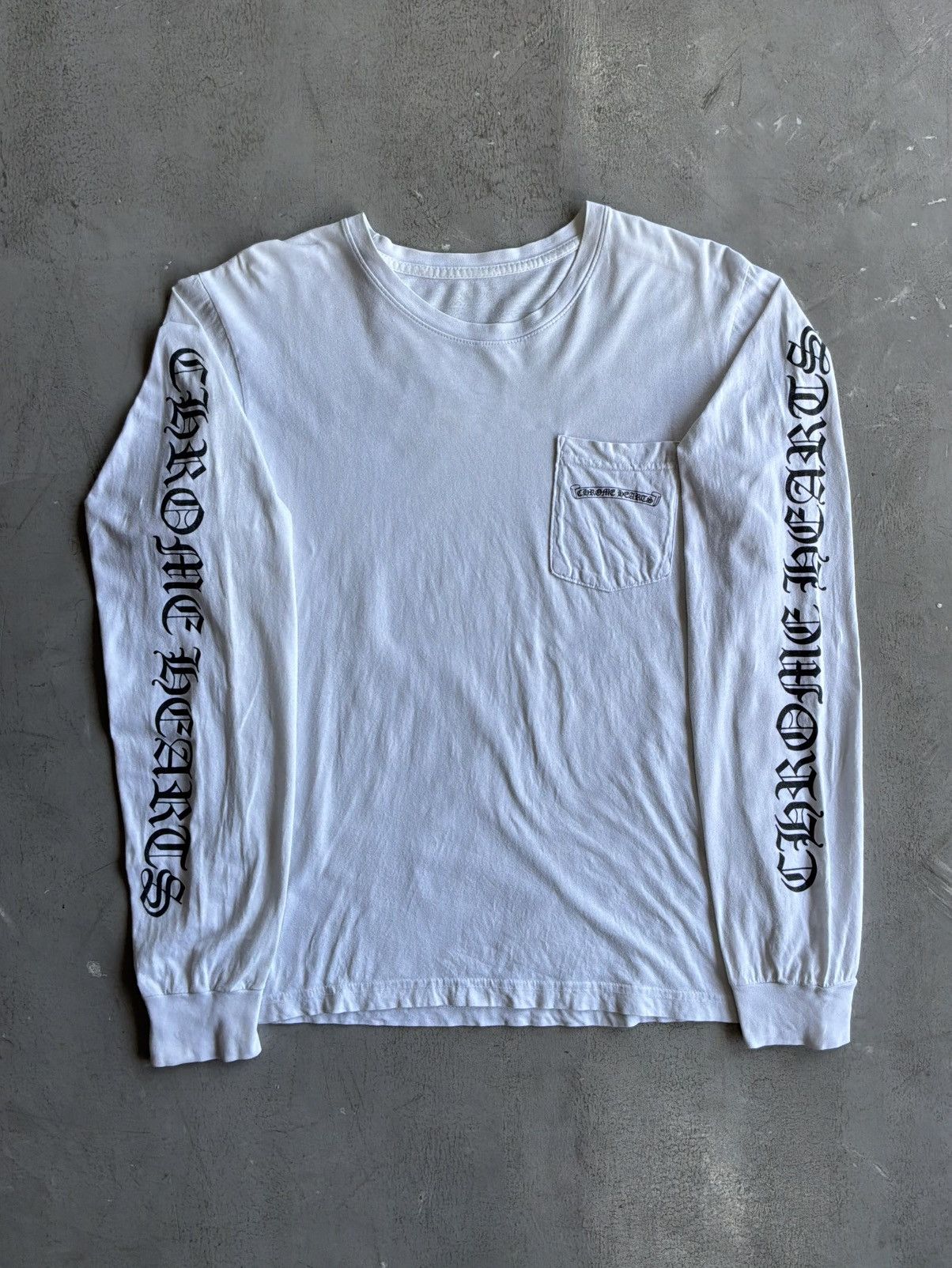 Chrome Hearts Chrome Hearts - Scroll Logo Longsleeves Size US M / EU 48-50 / 2 - 2 Thumbnail