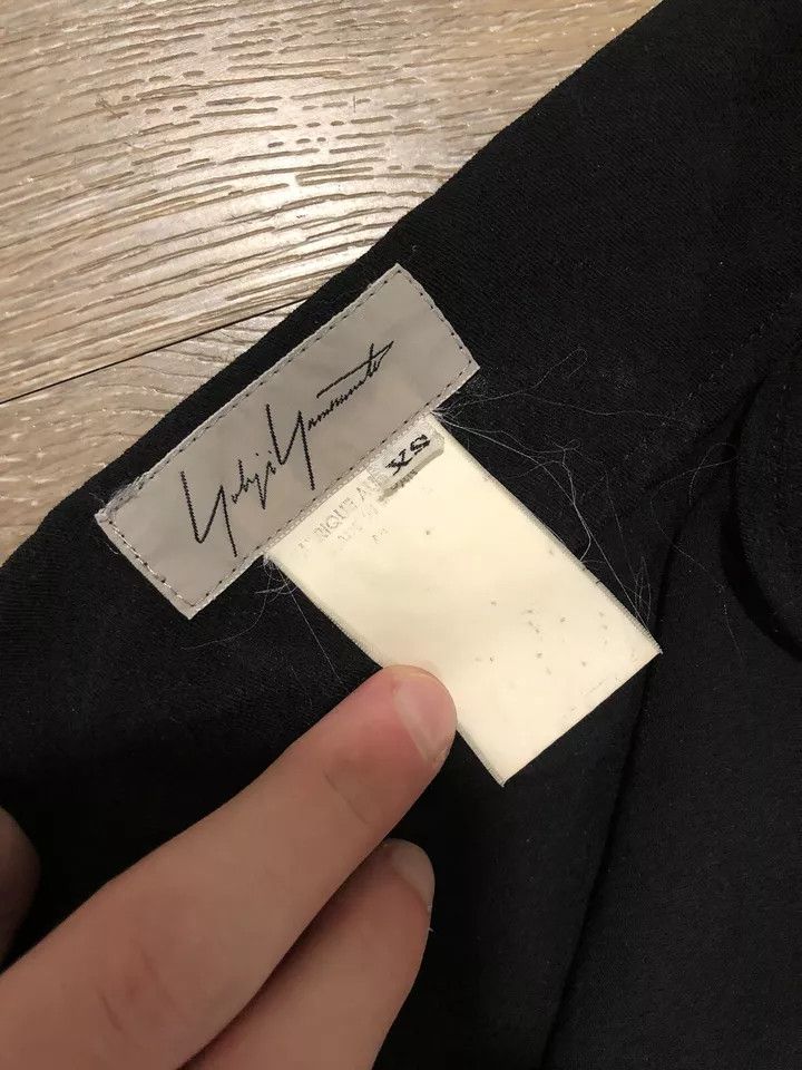 Yohji Yamamoto Yohji Yamamoto black skirt Sz XS Size 27" / US 4 / IT 40 - 6 Thumbnail