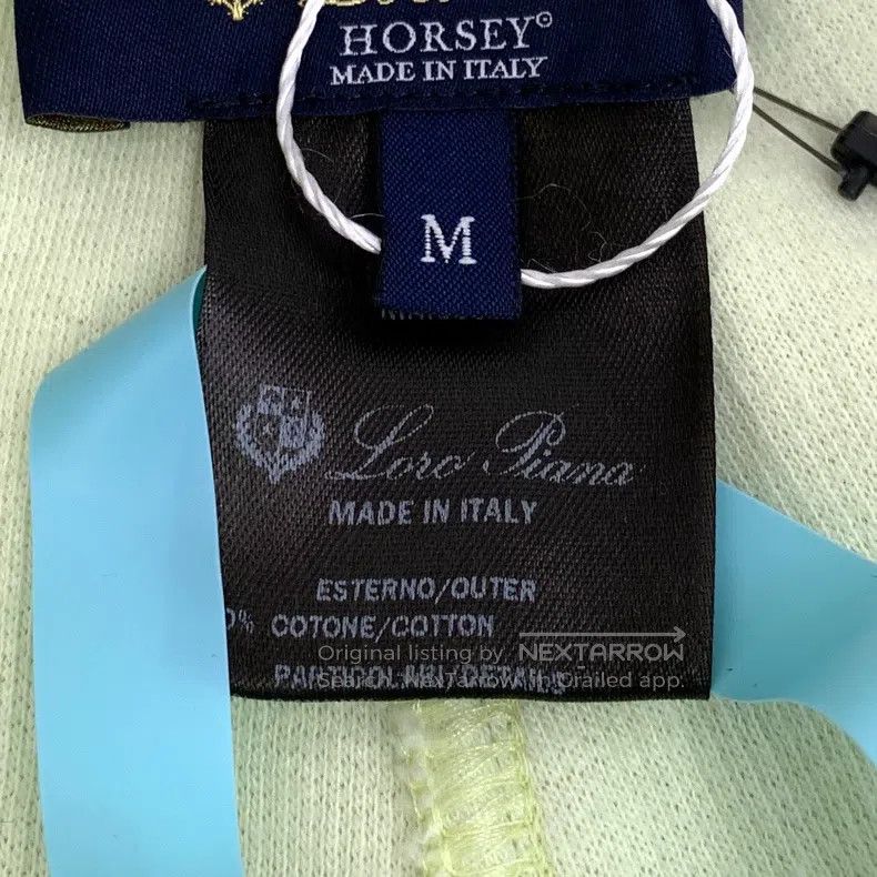 Loro Piana Loro Piana size M Yellow Cotton Drawstring Casual Trousers Size 23" - 6 Thumbnail