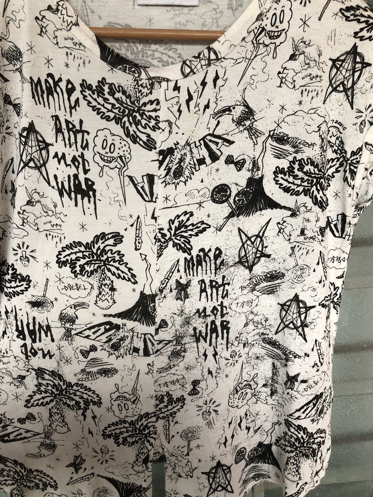 Diesel Vintage Diesel Punk Shirt Tee Size S / US 4 / IT 40 - 4 Thumbnail