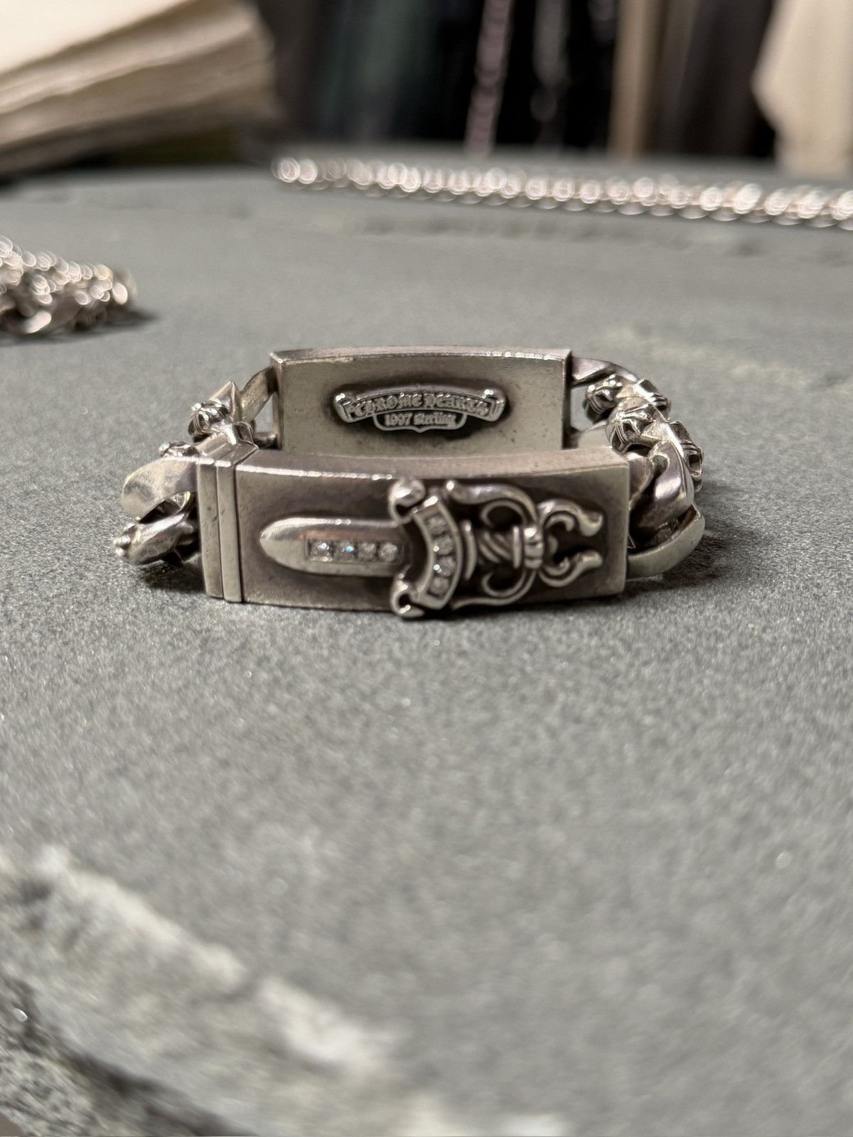 Chrome Hearts Chrome Hearts Double Dog Bangle | Grailed
