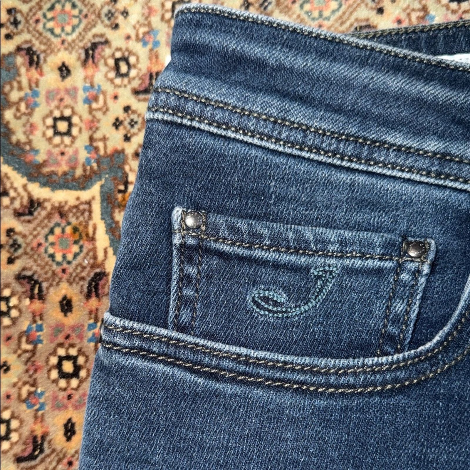 Jacob Cohen Jacob Cohen Men's Deep Indigo Slim Jeans Size 31 Size US 31 - 3 Thumbnail
