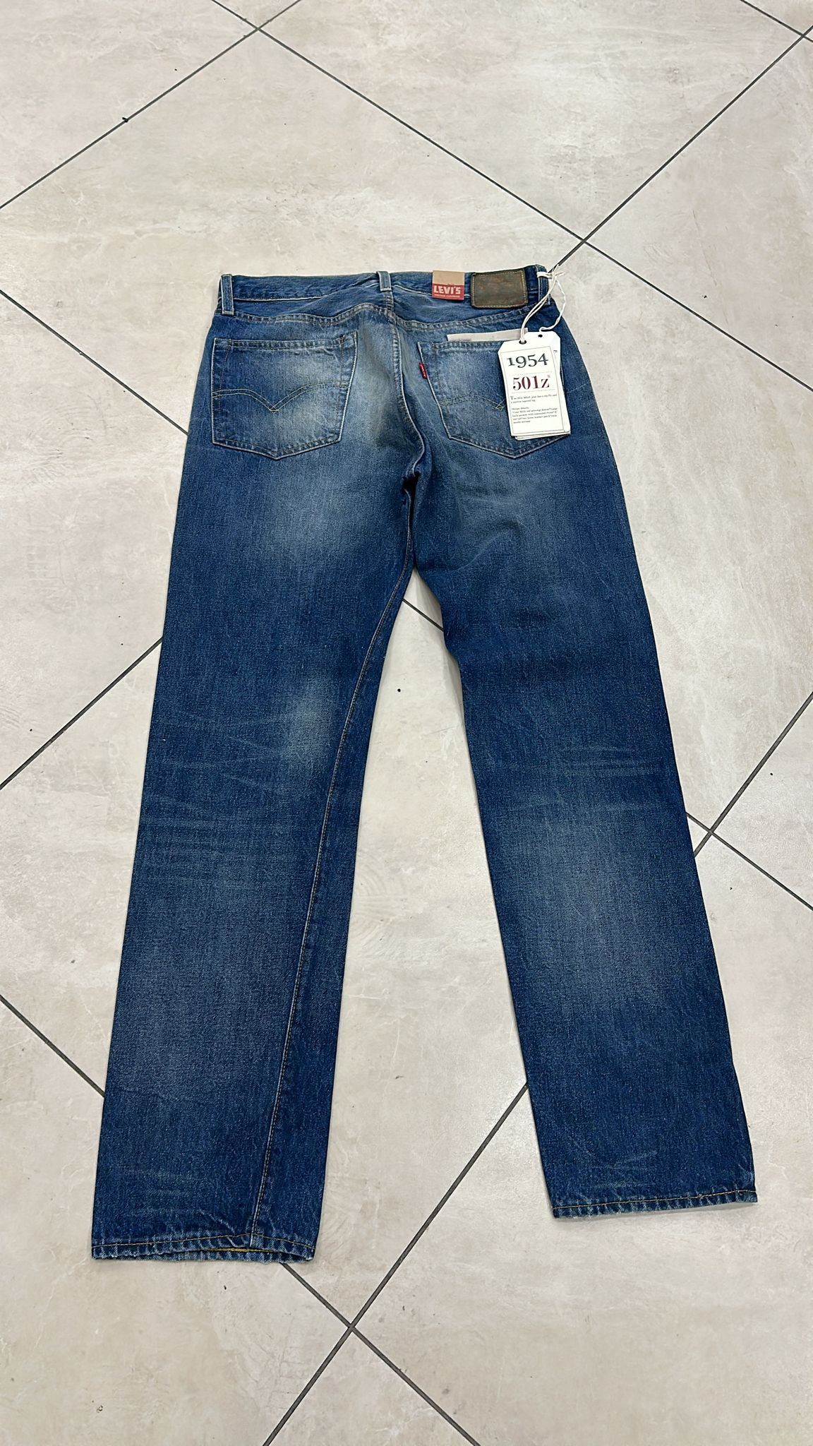 Levi's Vintage Clothing LVC Levi's Vintage Clothing 1954 501Z XX BigE Selvedge Jeans Size US 32 / EU 48 - 2 Thumbnail