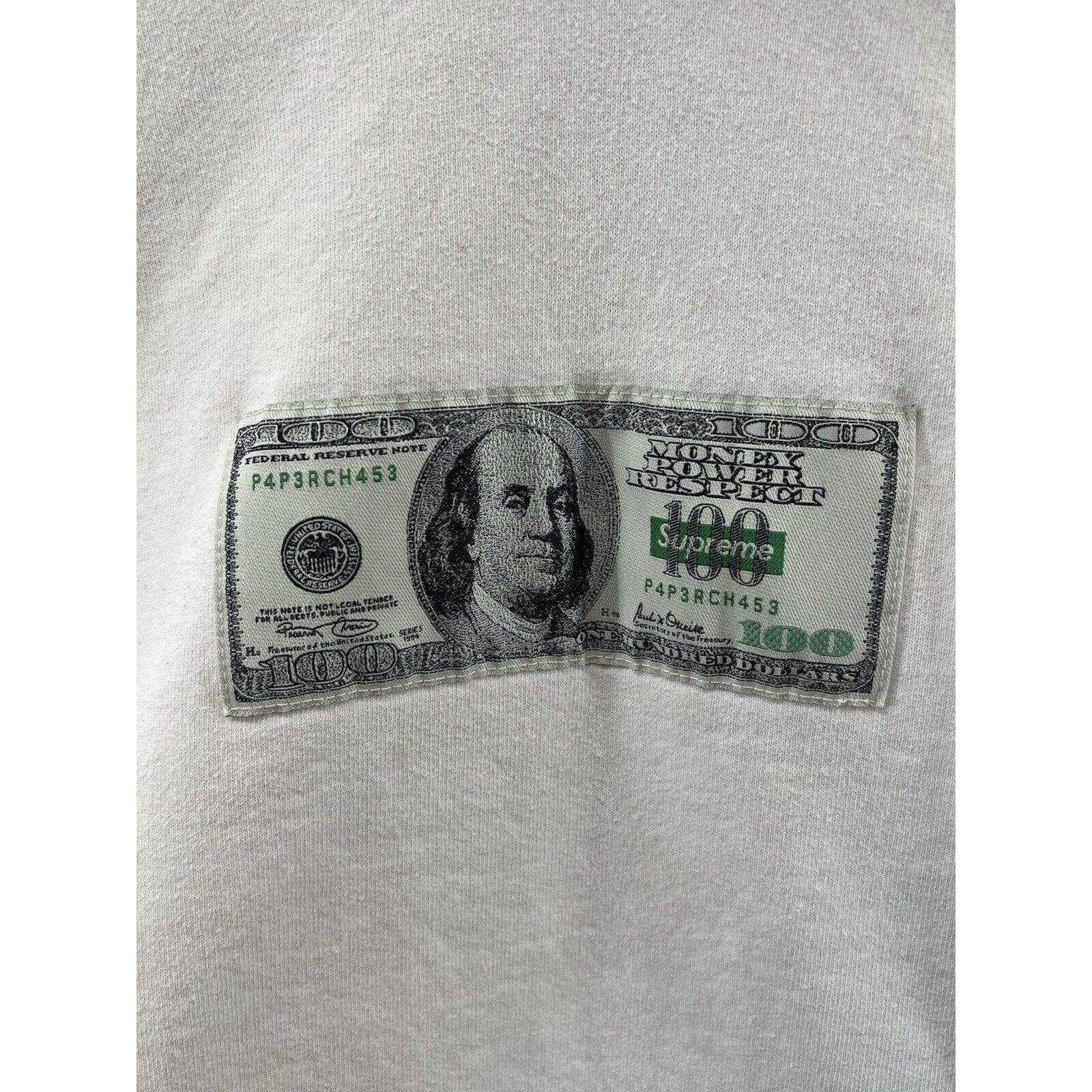 Supreme Supreme Franklin Hooded Sweatshirt White Sz: M Size US M / EU 48-50 / 2 - 5 Thumbnail