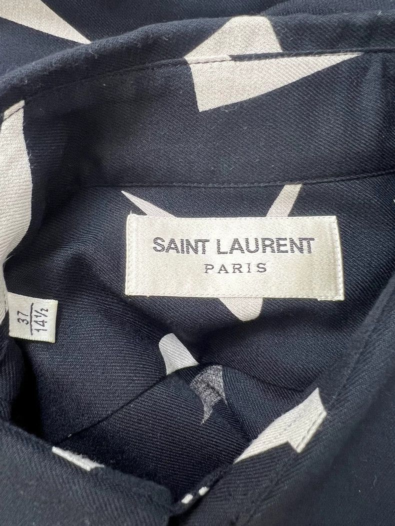 Saint Laurent Paris Saint Laurent SLP15FW Boomerang Print Shirt- Size US M / EU 48-50 / 2 - 4 Thumbnail