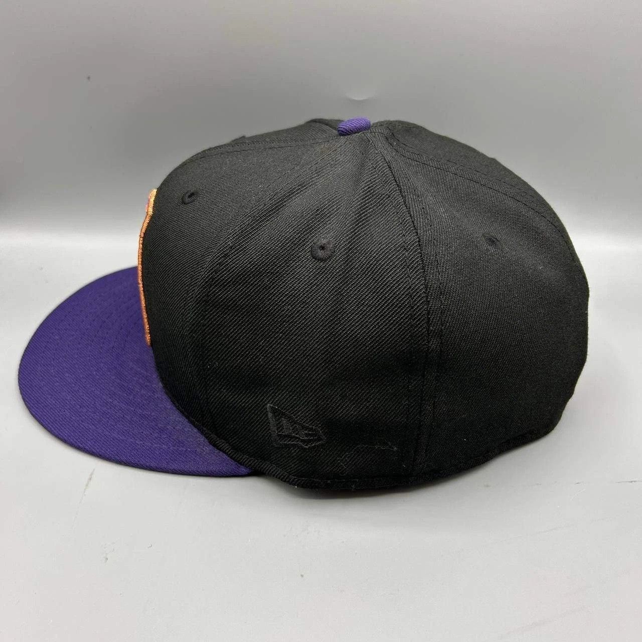New Era Arizona Diamondbacks Men 7 7/8 Black Purple MLB Fitted Wool Size ONE SIZE - 6 Thumbnail