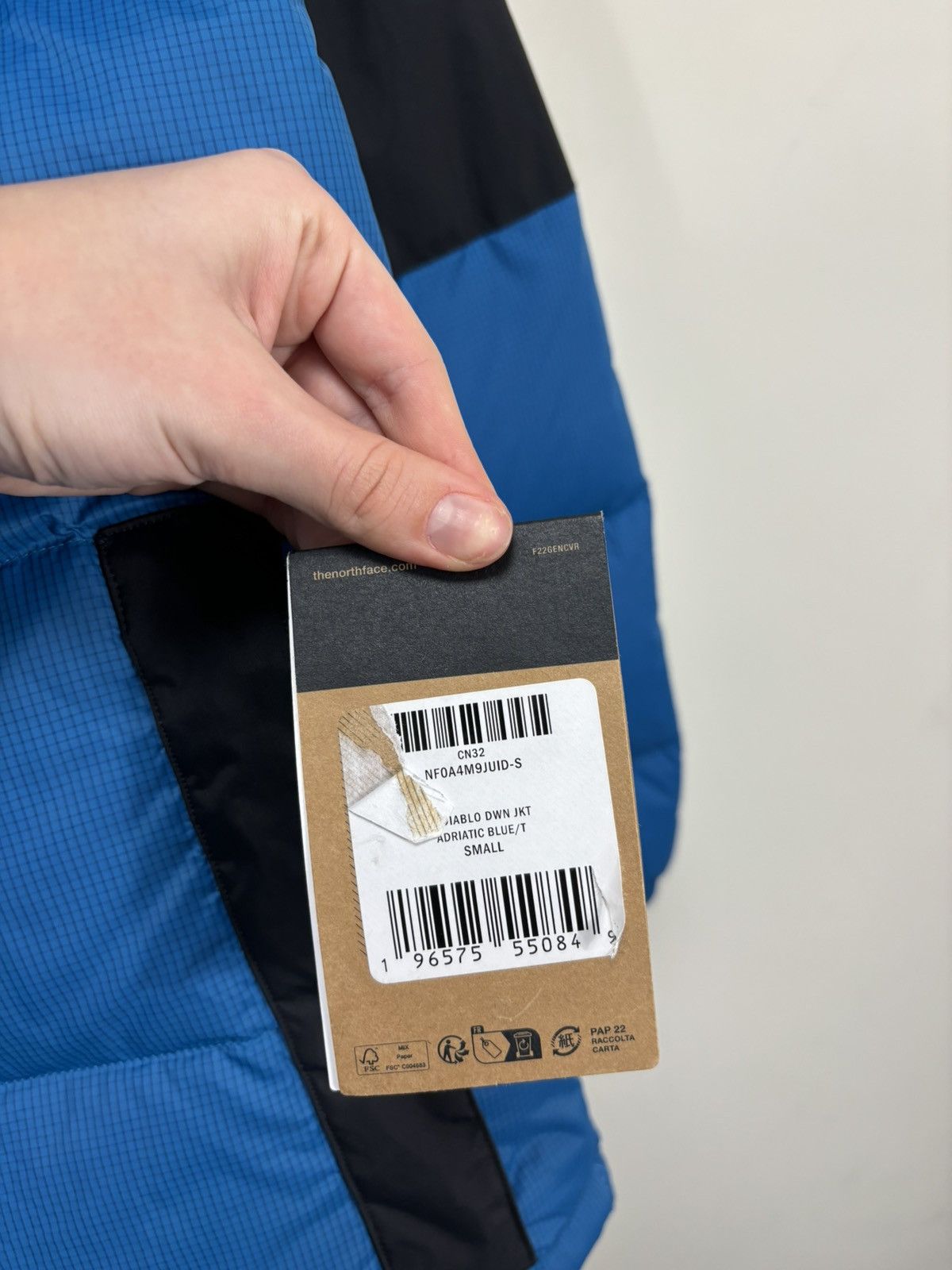 The North Face The North Face 700 NWT Men’s Diablo Blue Down Puffer Jacket Size US S / EU 44-46 / 1 - 8 Thumbnail