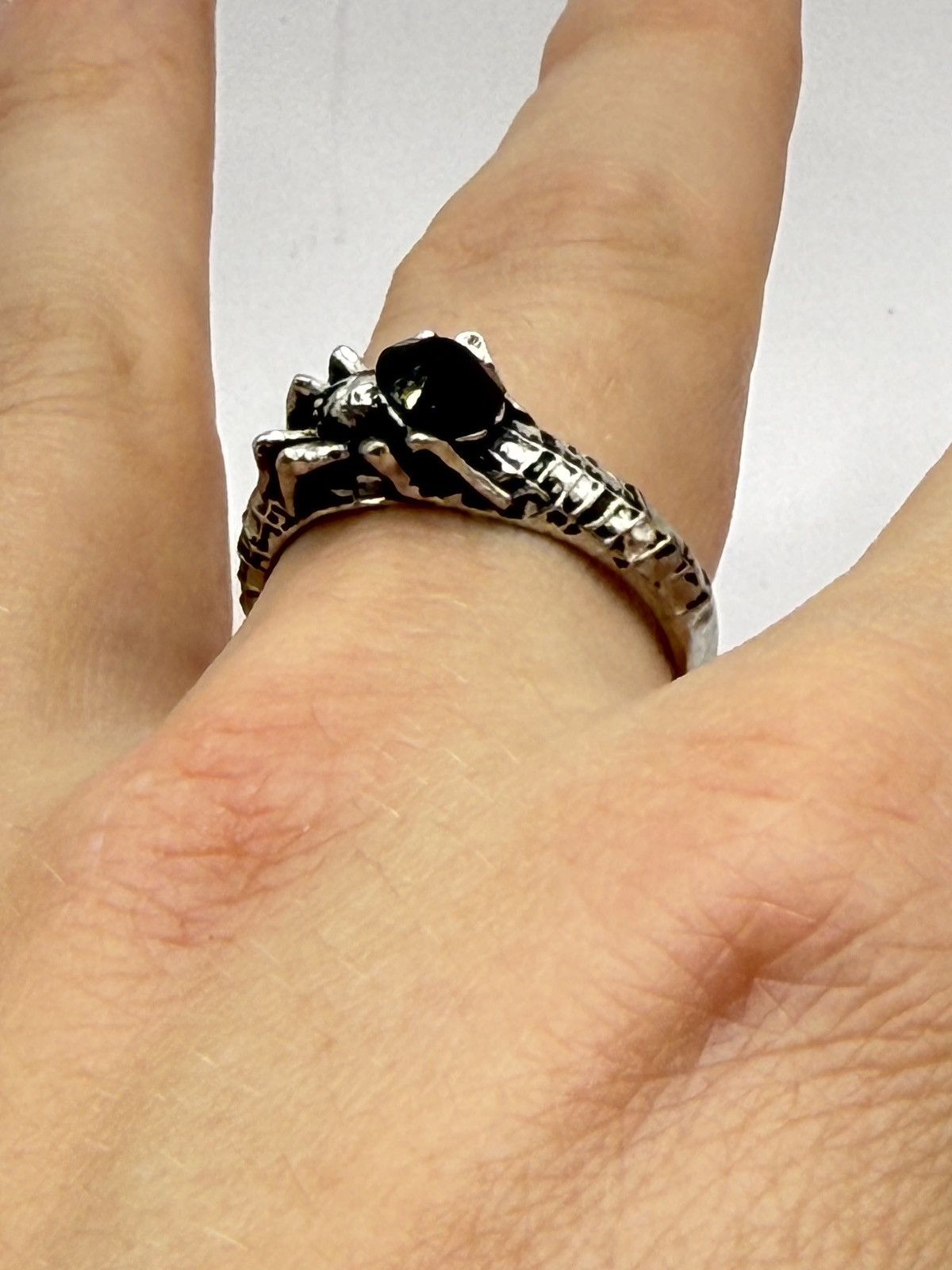 Seditionaries Alchemy spider ring 1997 biker/goth chrome erd Size ONE SIZE - 3 Thumbnail