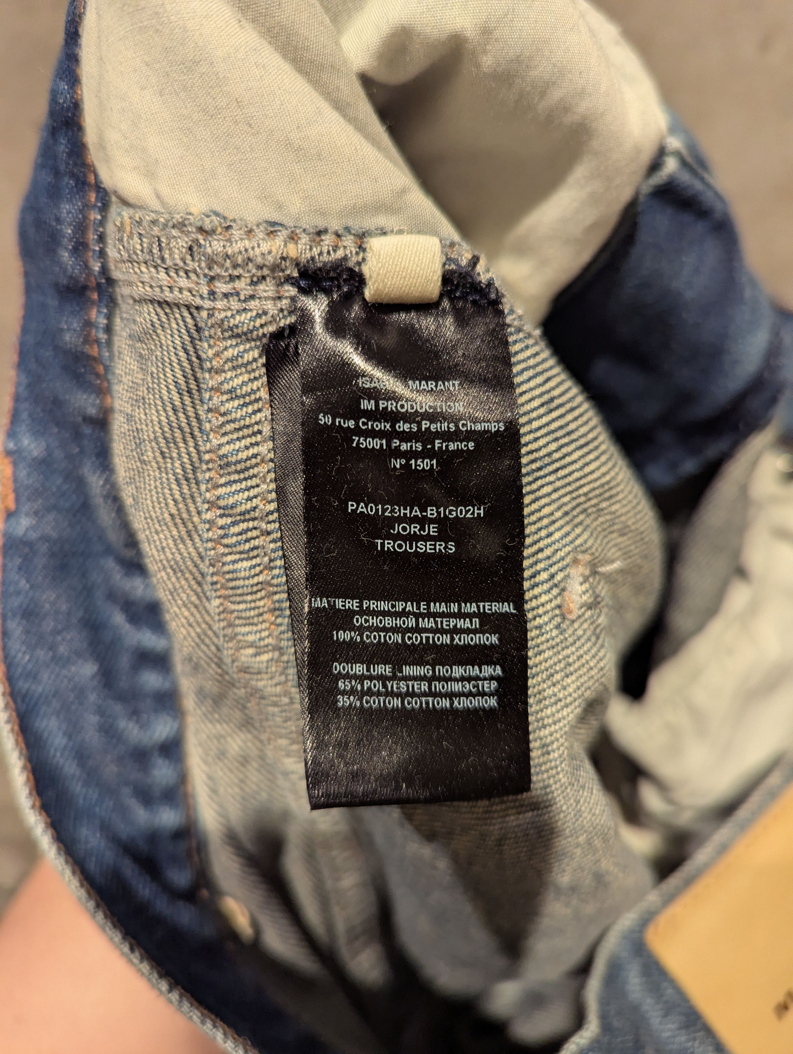 Isabel Marant Jorge Jeans Size US 30 / EU 46 - 5 Thumbnail