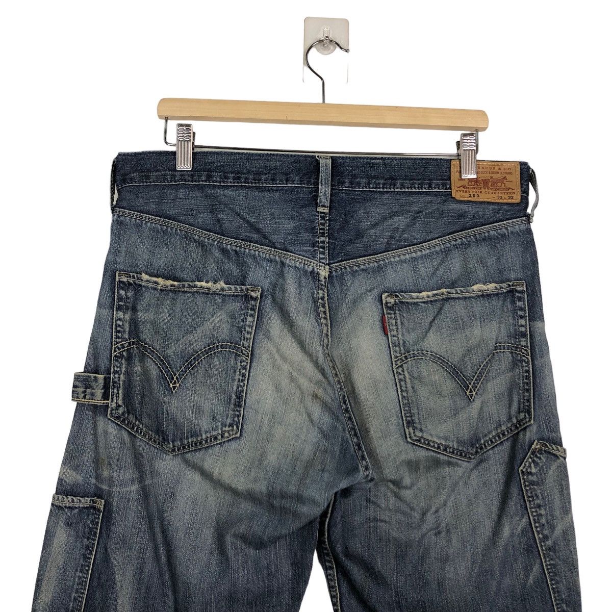Levi's 🔥Vintage Distressed Denim Levi’s Lot 203 USA Size US 34 / EU 50 - 8 Thumbnail