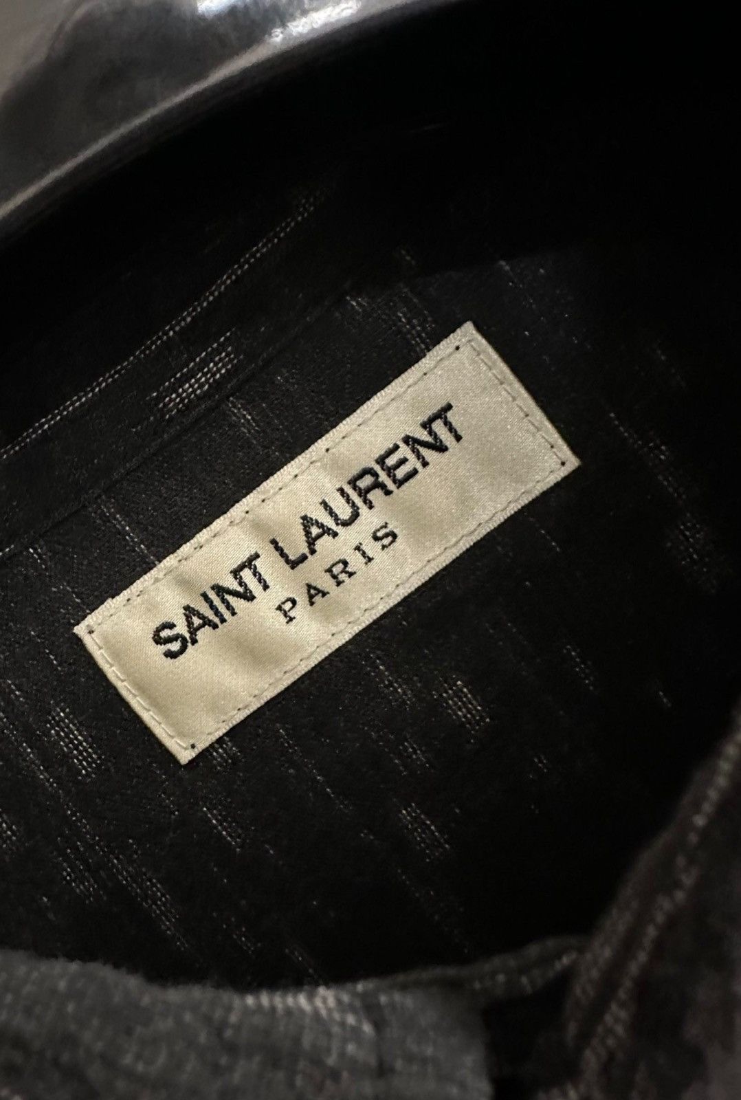 Saint Laurent Paris Saint Laurent SS17 Western Indian Style Striped Shirt Size US L / EU 52-54 / 3 - 4 Thumbnail