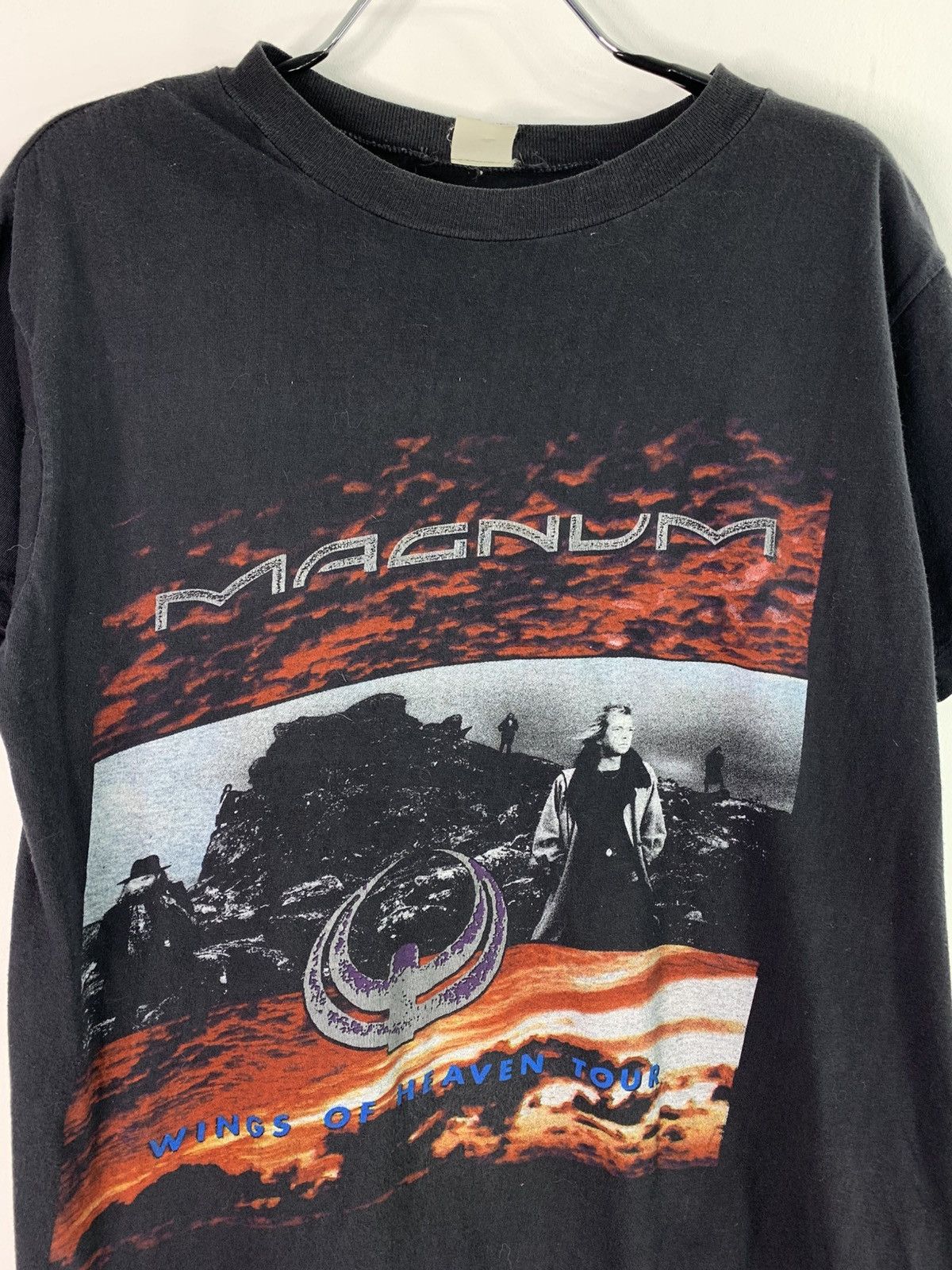 Band Tees × Vintage Vintage Magnum Wings Of Heaven Tour 1988 T-Shirt S/M Size Size US S / EU 44-46 / 1 - 6 Thumbnail