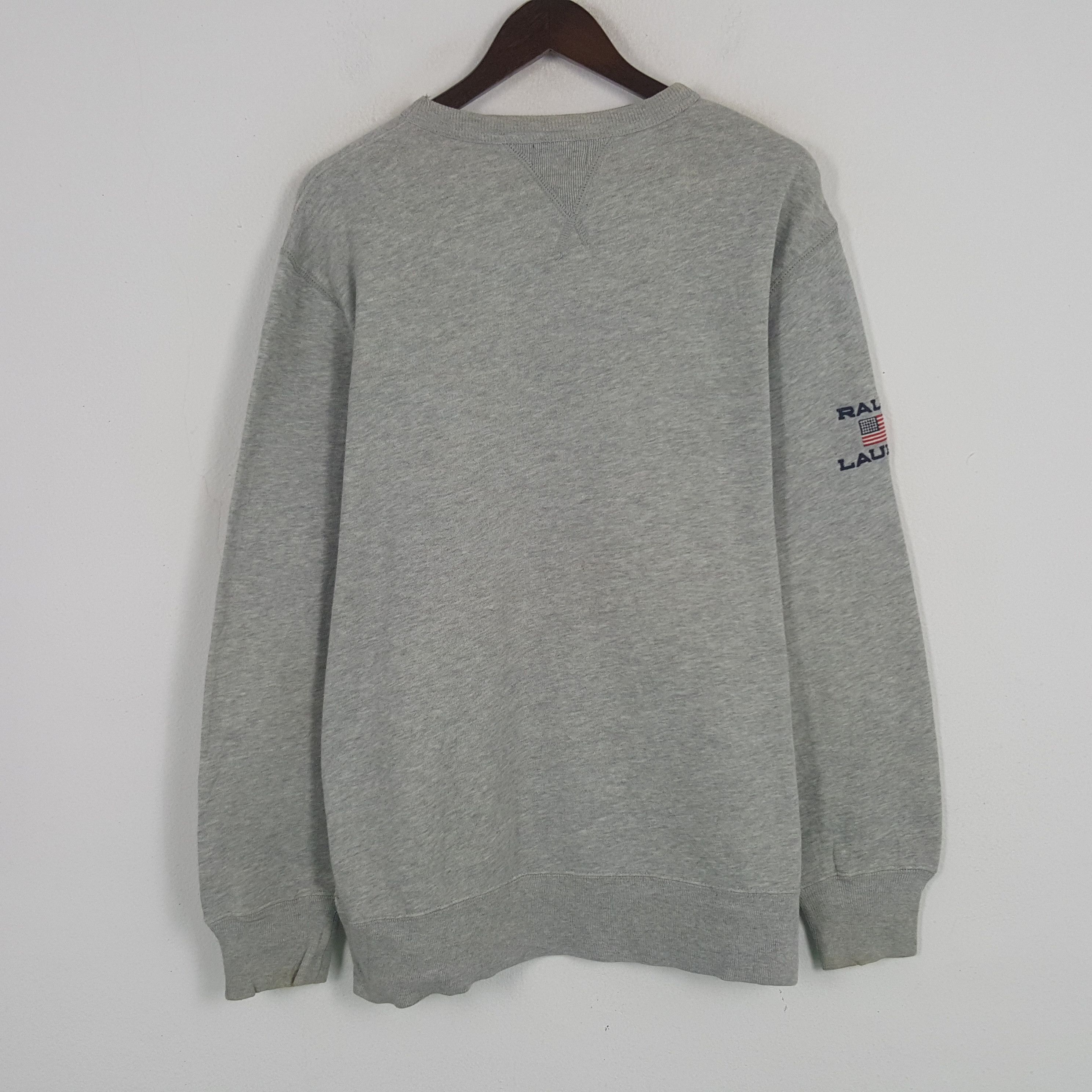 Polo Ralph Lauren × Vintage Vintage Polo Jeans Ralph Lauren Company Sweatshirt Size US L / EU 52-54 / 3 - 3 Thumbnail