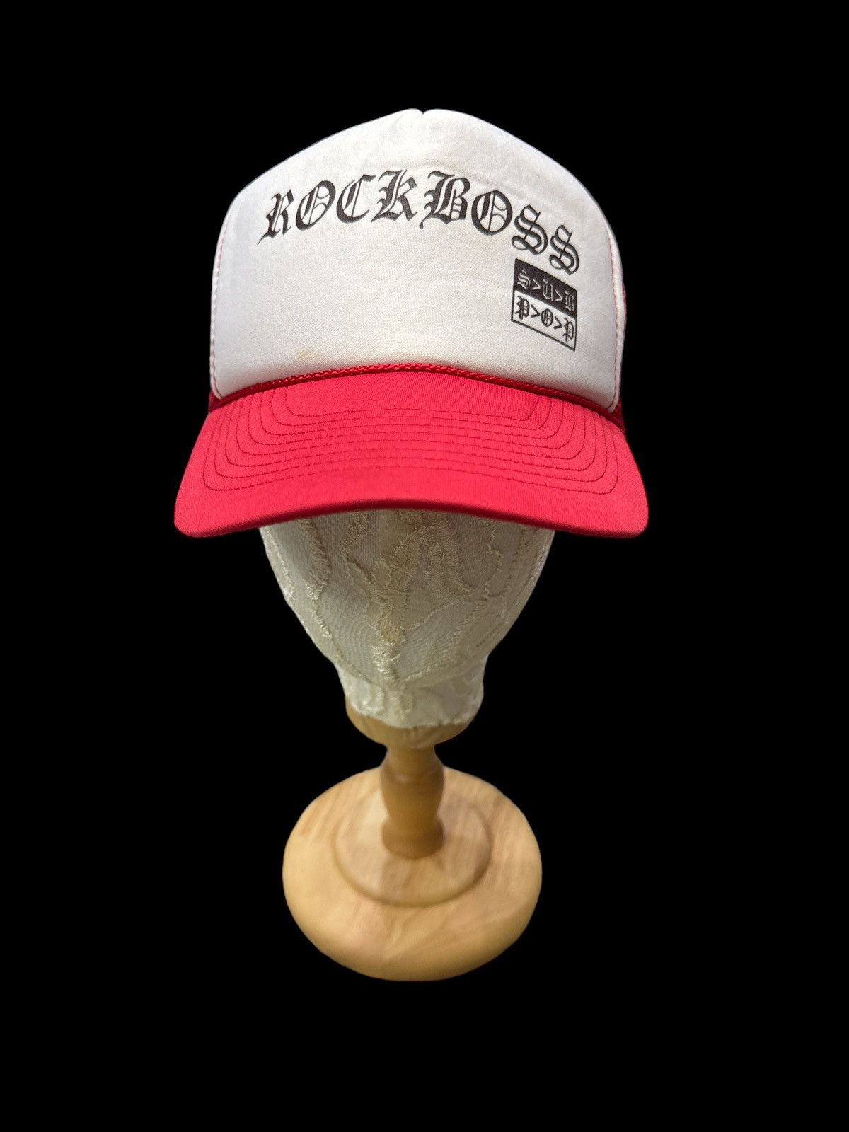 Vintage VINTAGE ROCKBOSS SUB POP TRUCKER HAT CAP Size ONE SIZE - 4 Thumbnail