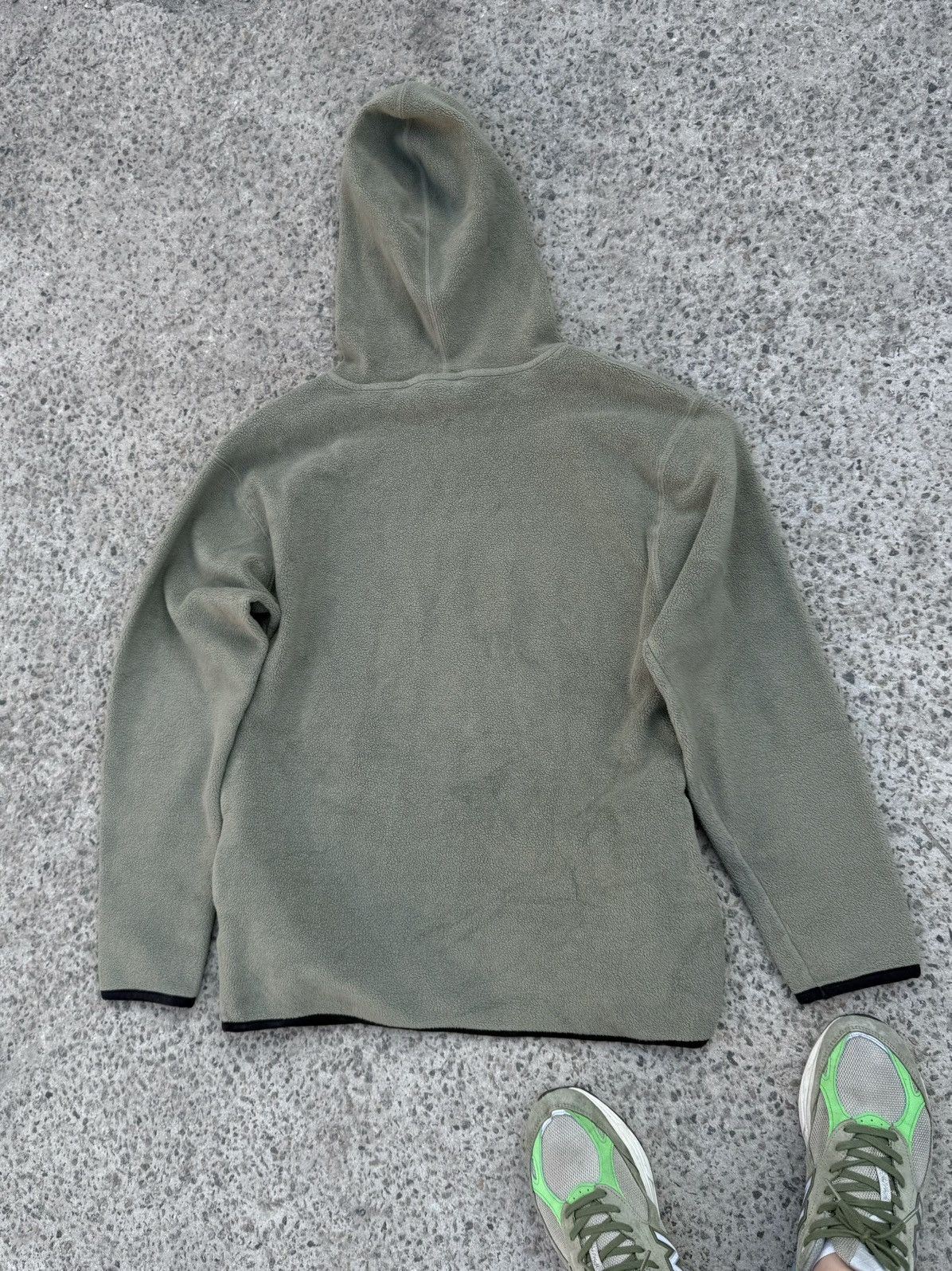 Asics VINTAGE Y2K RARE ASICS DEEP NINJA FLEECE GORPCORE SK8 HOODIE Size US M / EU 48-50 / 2 - 8 Thumbnail
