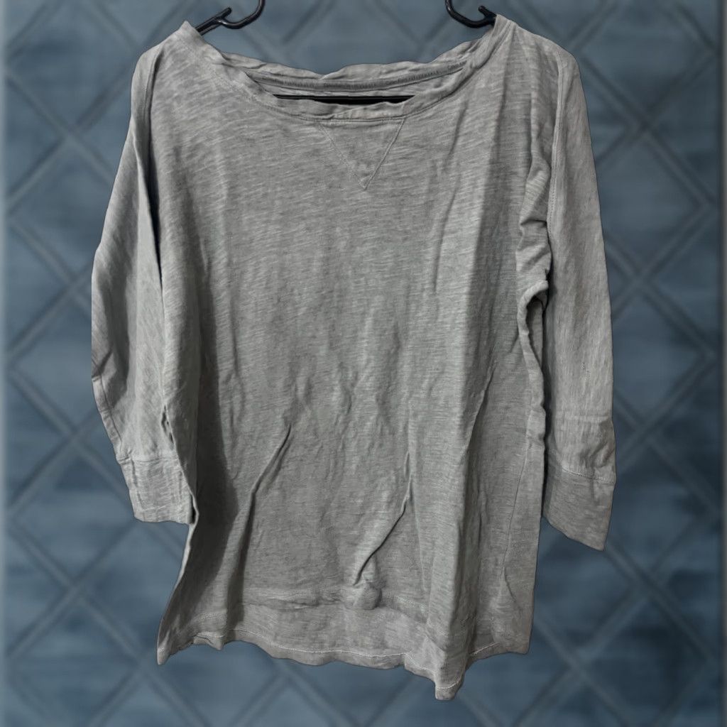 Calvin Klein Calvin Klein Performance Women's Gray Pullover 3/4 Sleeve Sweatshirt Size M Activewear Size M / US 6-8 / IT 42-44 - 1 Thumbnail