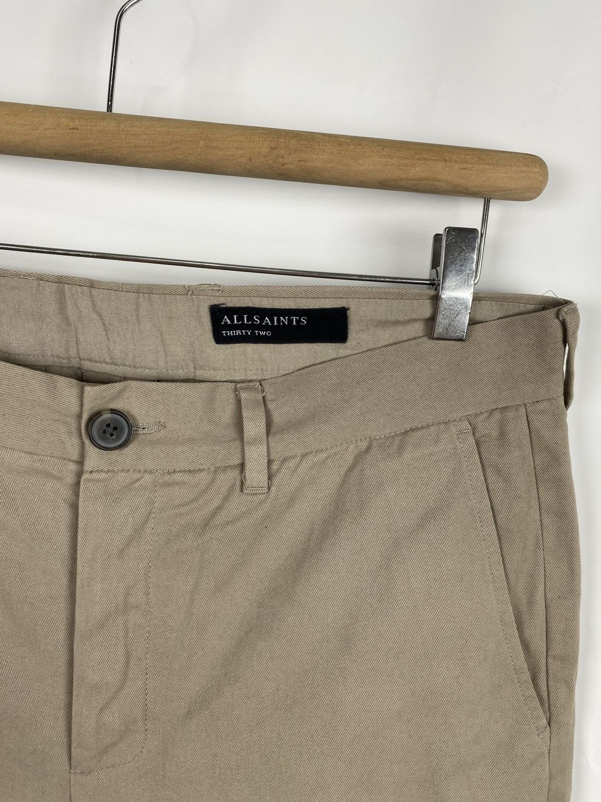 Allsaints Allsaints Porter Chino Cropped Pants Cotton size 32 Size US 32 / EU 48 - 2 Thumbnail