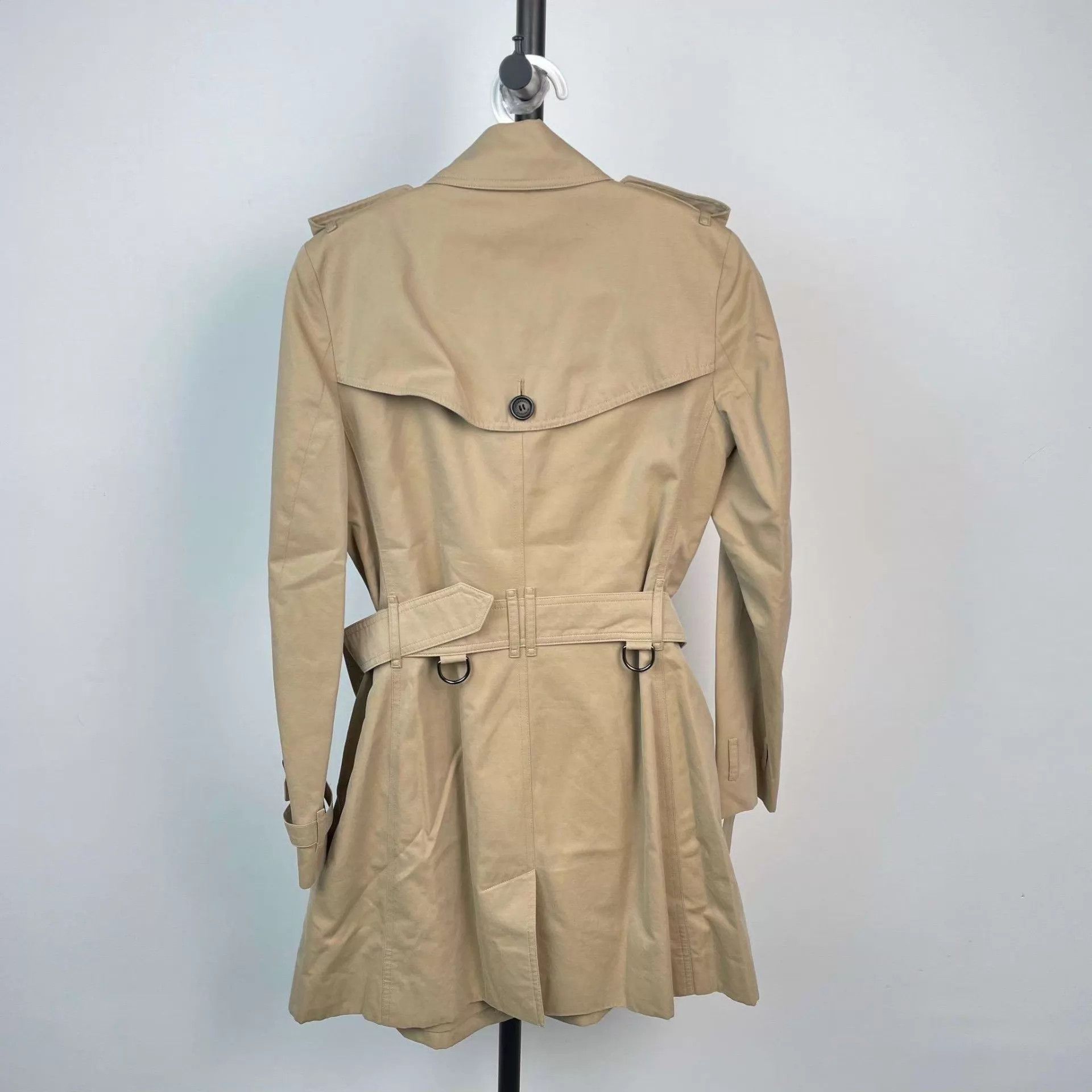 Burberry Burberry Women's Khaki Trench Coat 36 95 New Size XS / US 0-2 / IT 36-38 - 2 Thumbnail