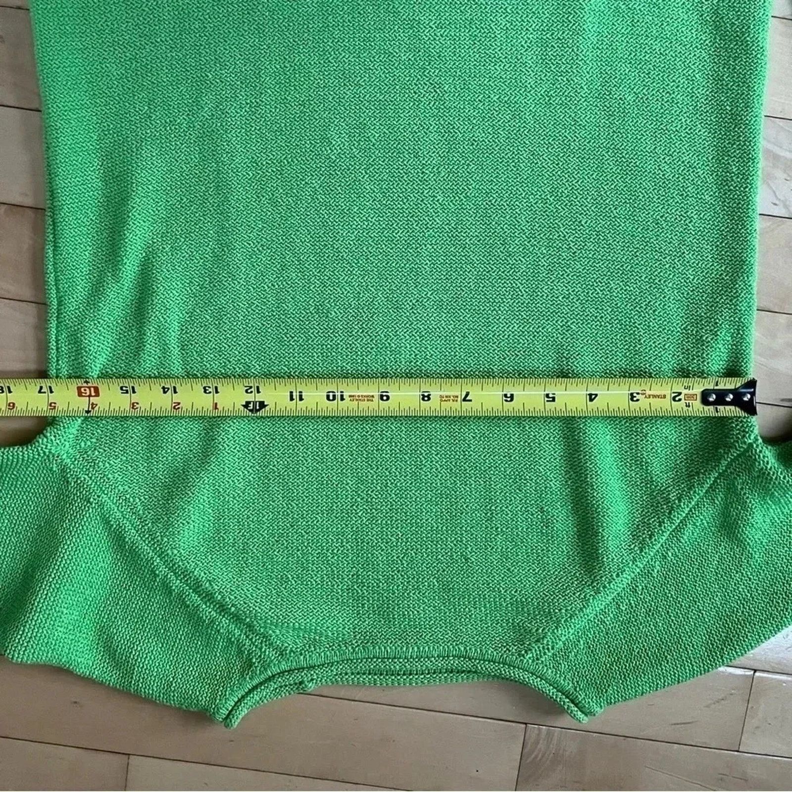 Chaps Chaps Lime Green Sweater Sz M Pullover Knit Size M / US 6-8 / IT 42-44 - 7 Thumbnail