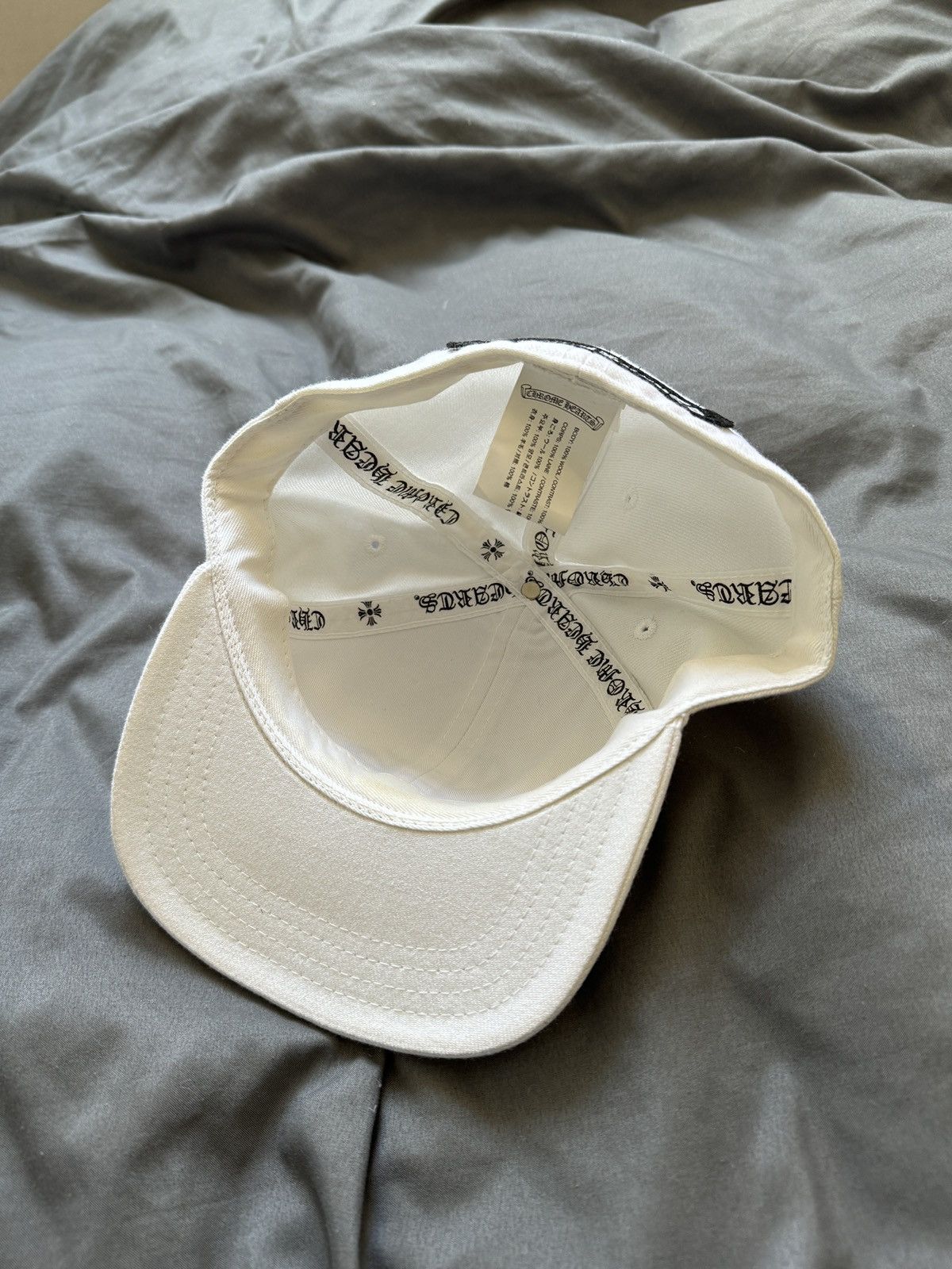 Chrome Hearts Rare White CH Chrome Hearts cap Size ONE SIZE - 2 Thumbnail