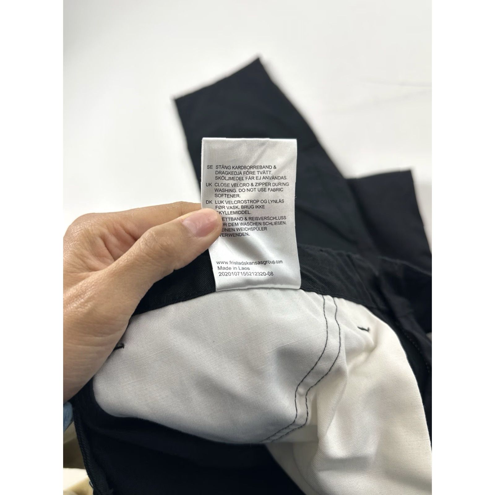 Vintage Fristads Pants Mens 32x31 Black Edwards Poly Cotton Cargo D96 -2 Size US 32 / EU 48 - 5 Thumbnail