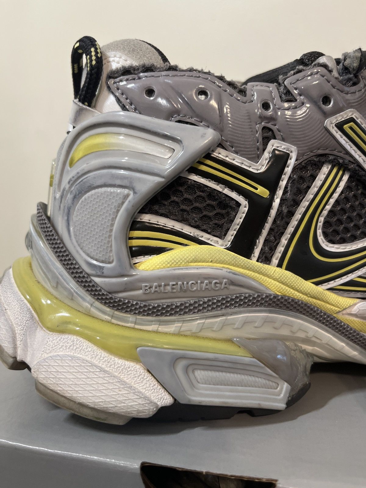 Balenciaga Runners in Gray/Yellow Size US 10 / EU 43 - 14 Thumbnail