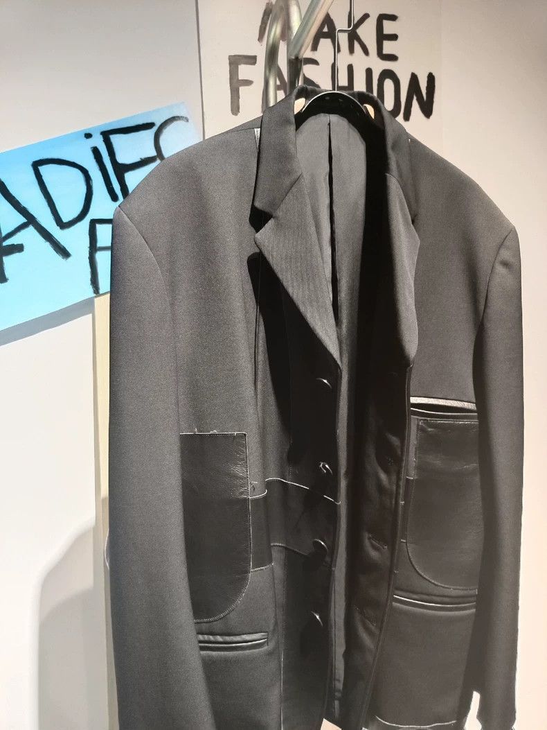 Yohji Yamamoto Yohji Yamamoto main line leather jacket-2505 Size US M / EU 48-50 / 2 - 2 Thumbnail