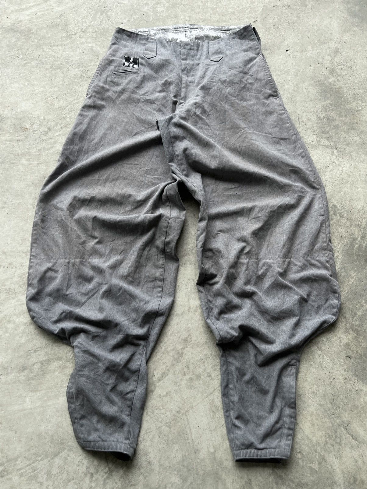 Vintage Vintage Tobi Works from Japan Baggy Pants Size US 35 - 2 Thumbnail