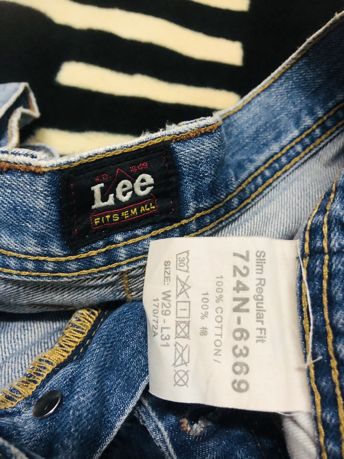 Lee Distressed Lee jeans Size US 30 / EU 46 - 5 Thumbnail