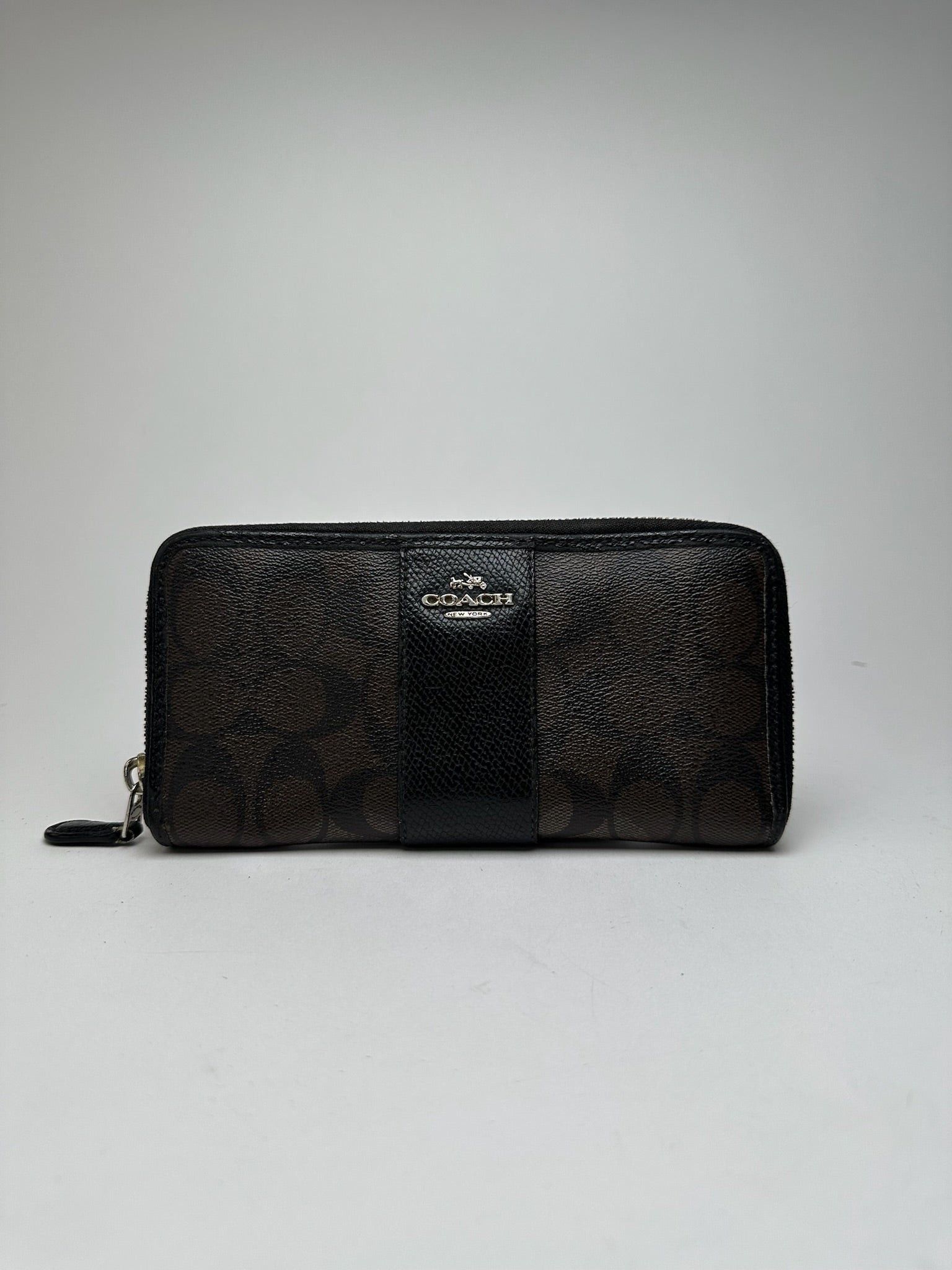 Coach Vintage Leather wallet black purple Size ONE SIZE - 1 Thumbnail