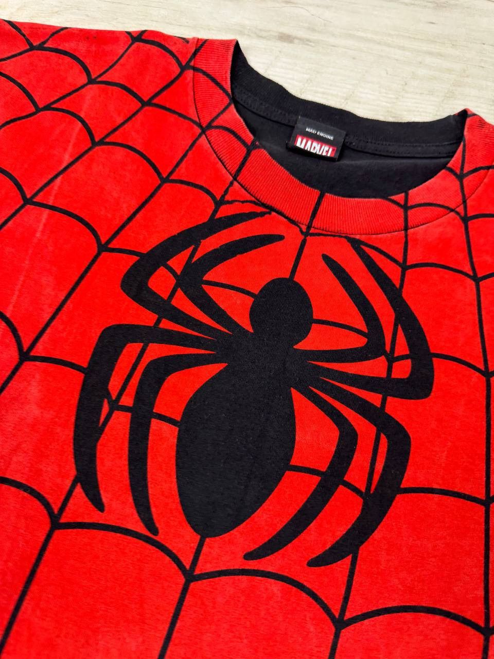 Marvel Comics Vintage Spiderman 00s Marvel Mad Engine AOP Suit Tee Size US XL / EU 56 / 4 - 4 Thumbnail
