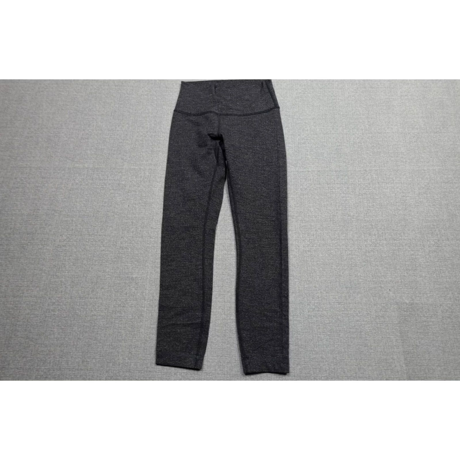 Lululemon Lululemon Wunder Under High-Rise Tights Women 4 Gray Athleisure Leggings, Gym & Training, Running & Jogging, Yoga, 4 Gray Womens Size 27" / US 4 / IT 40 - 3 Thumbnail