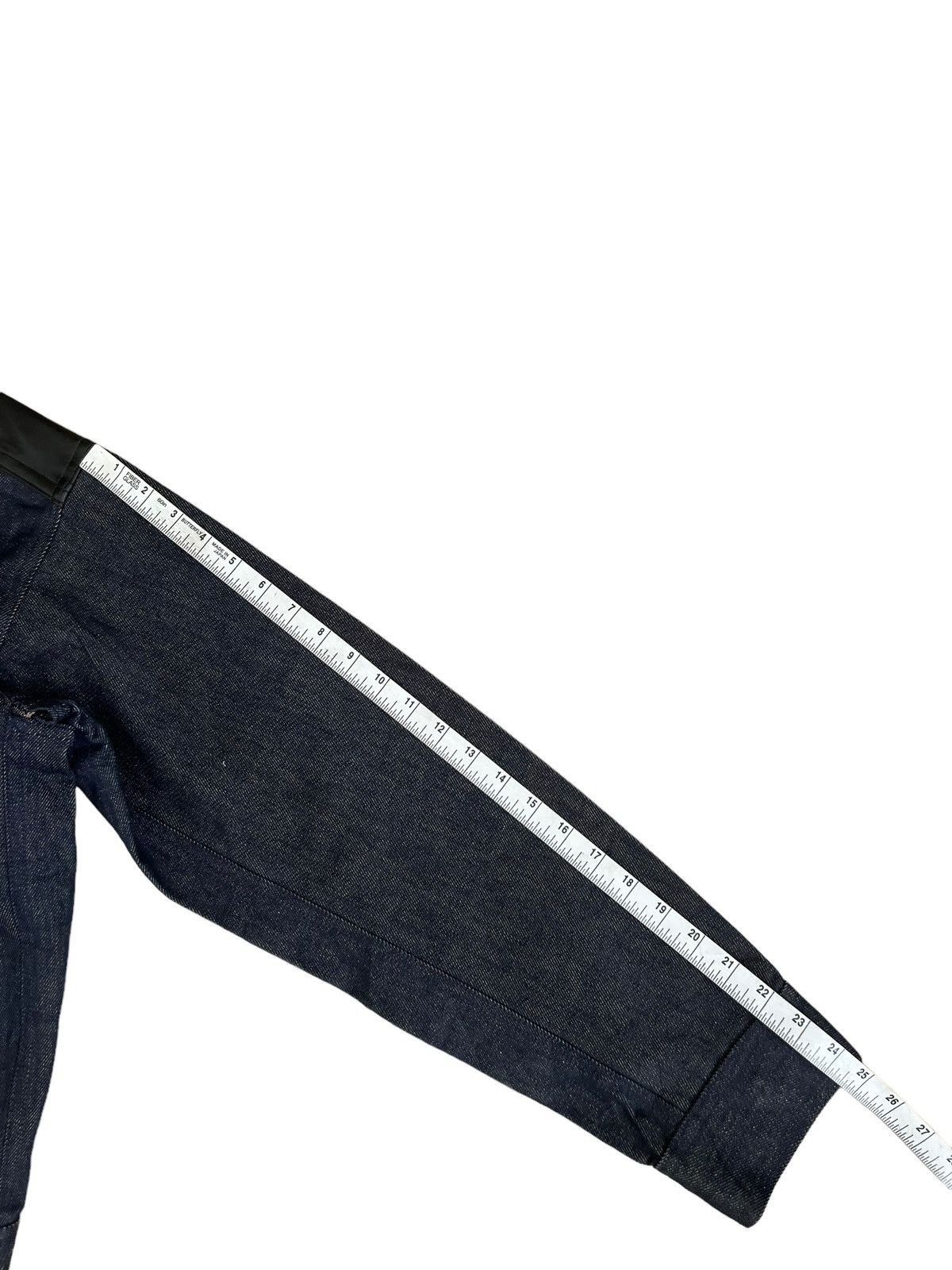 Vintage Vintage YOSHISEI Sports Wear "Colosseum" Hybrid Denim Jacket Size US M / EU 48-50 / 2 - 4 Thumbnail