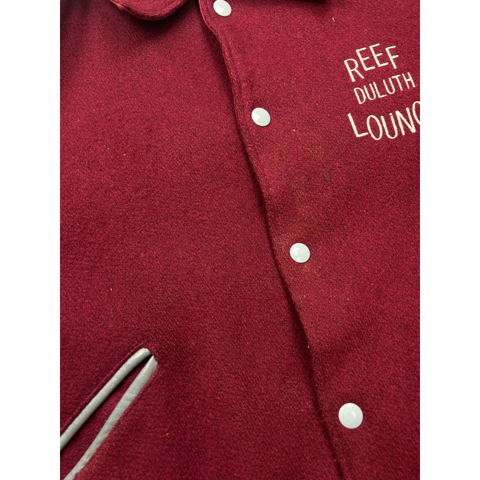 Vintage Vintage 80s/90s Duluth Lounge Varsity Letterman Jacket L Size US L / EU 52-54 / 3 - 5 Thumbnail