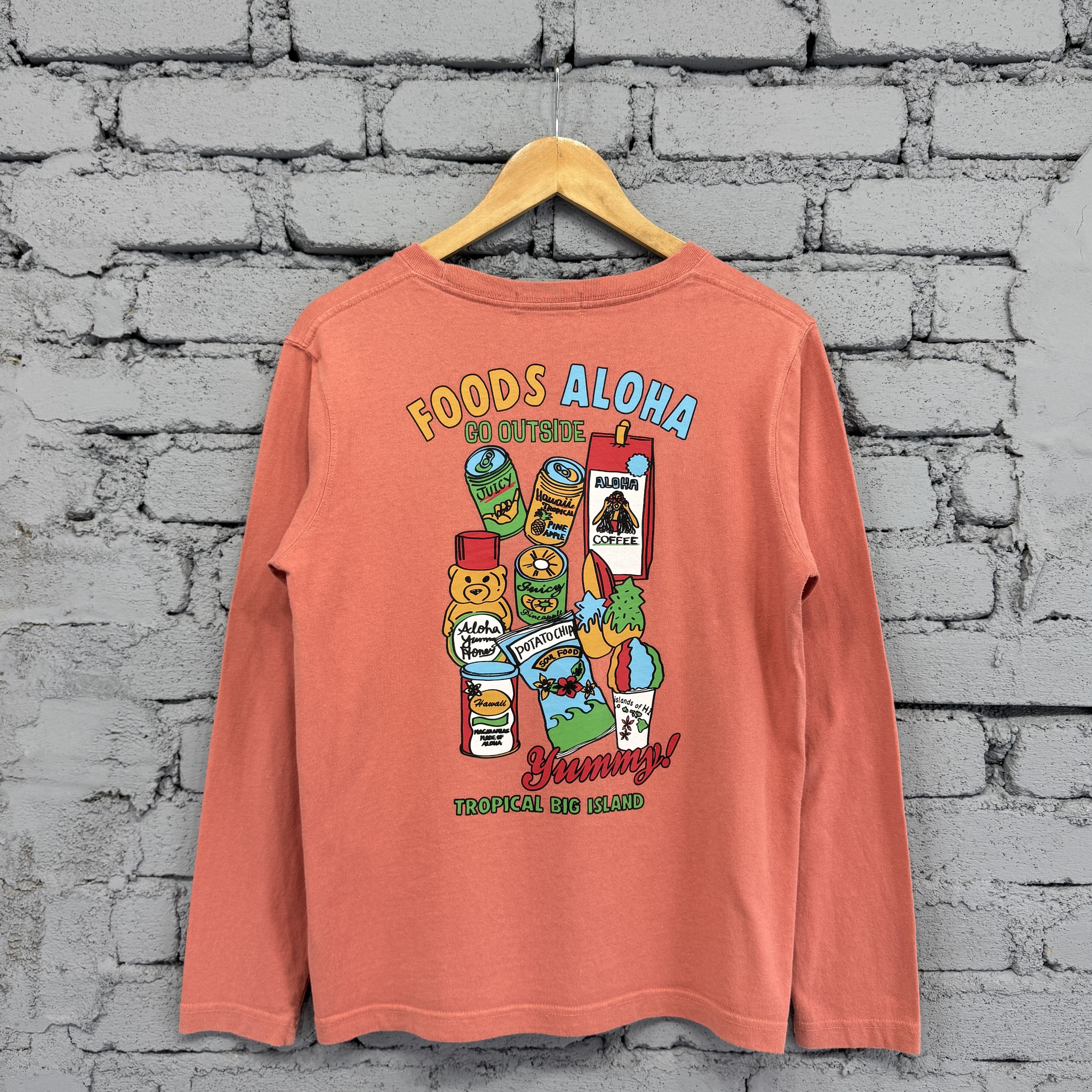 Vintage Aloha Surfing Collection Tshirt Food Aloha Graphic Size US L / EU 52-54 / 3 - 1 Thumbnail